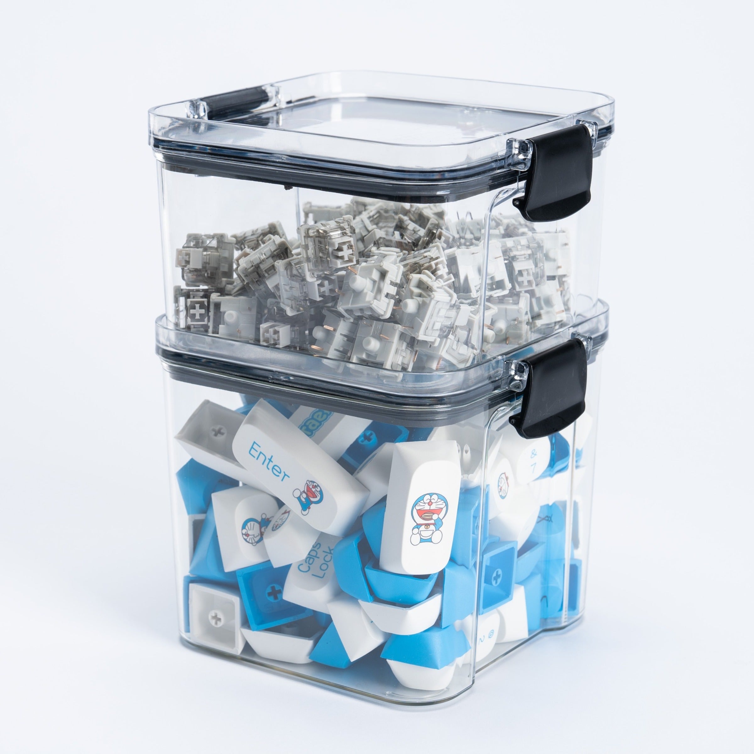 Switch storage box keycap storage box PC material dustproof and waterproof