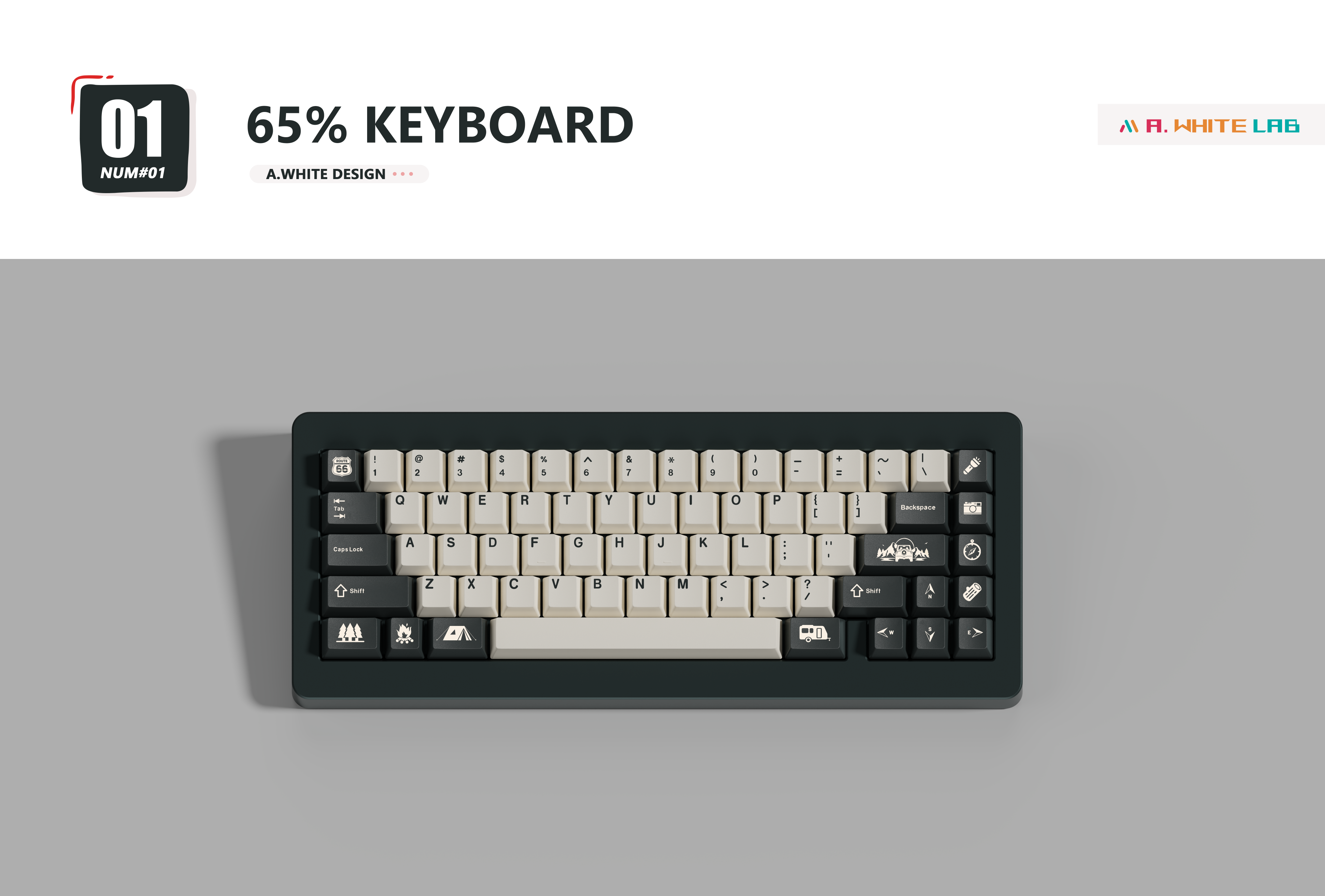 ALOHAKB Road Trip Cherry Profile Keycaps