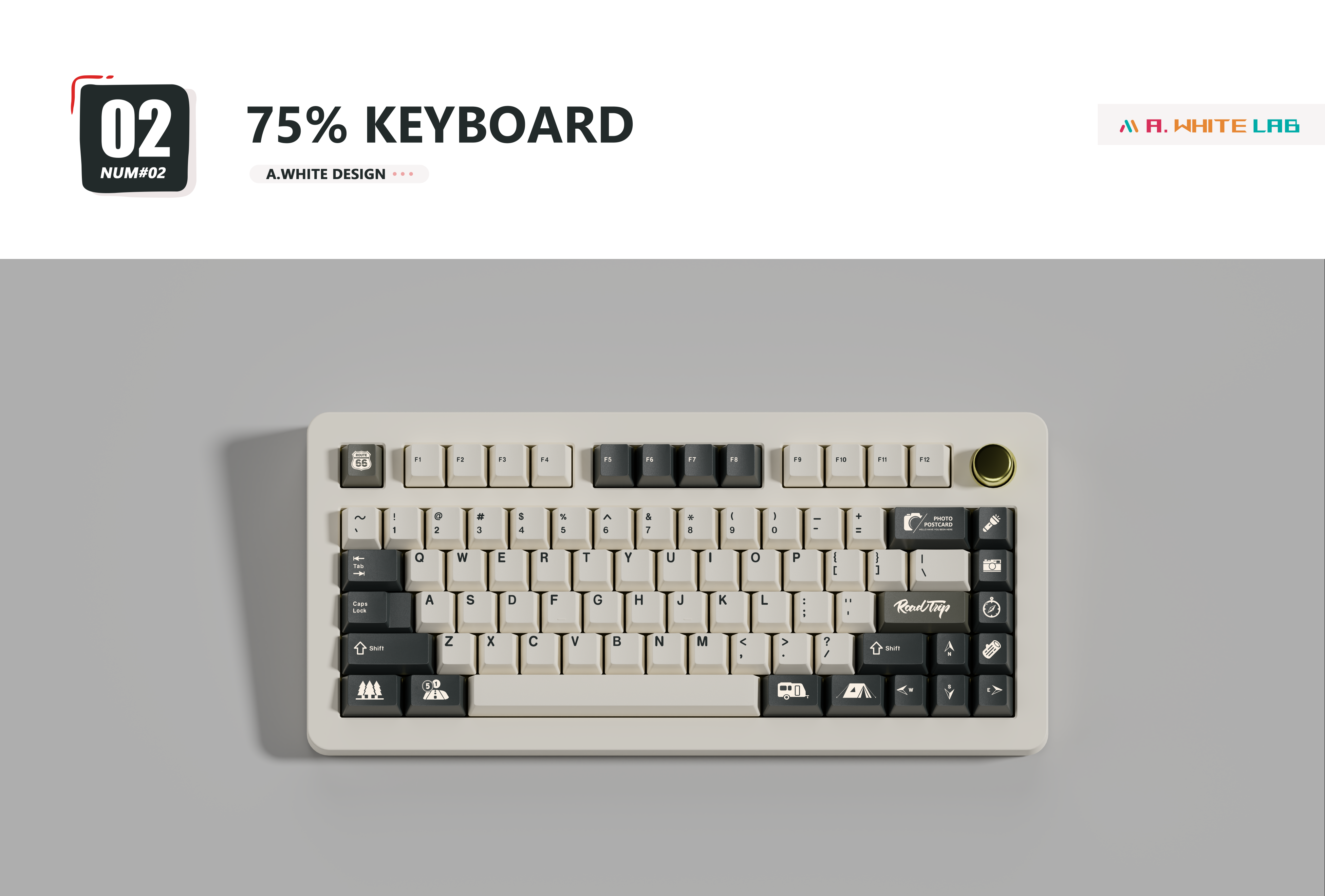 ALOHAKB Road Trip Cherry Profile Keycaps