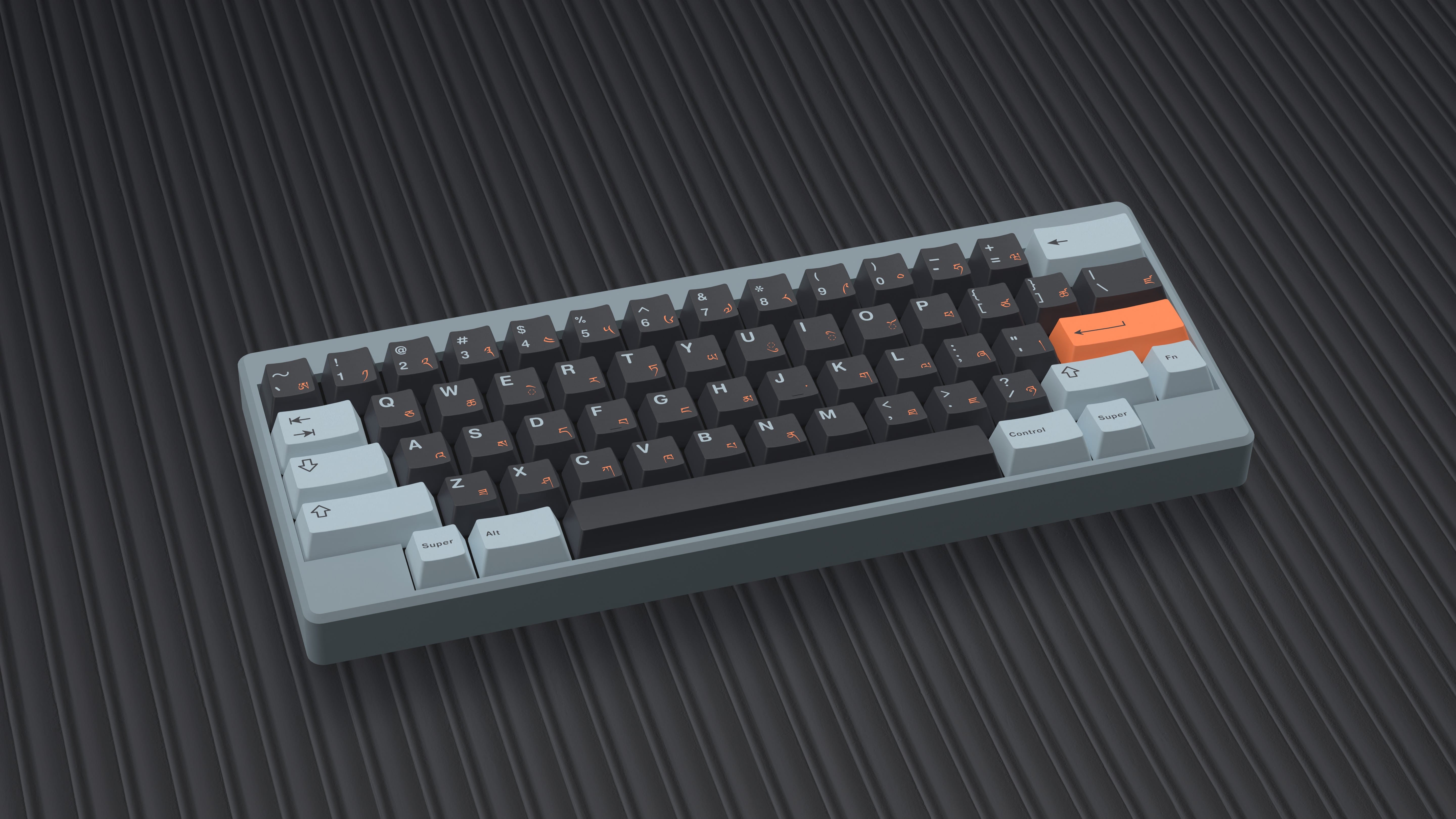 EPBT Flaming ice Keycaps Set