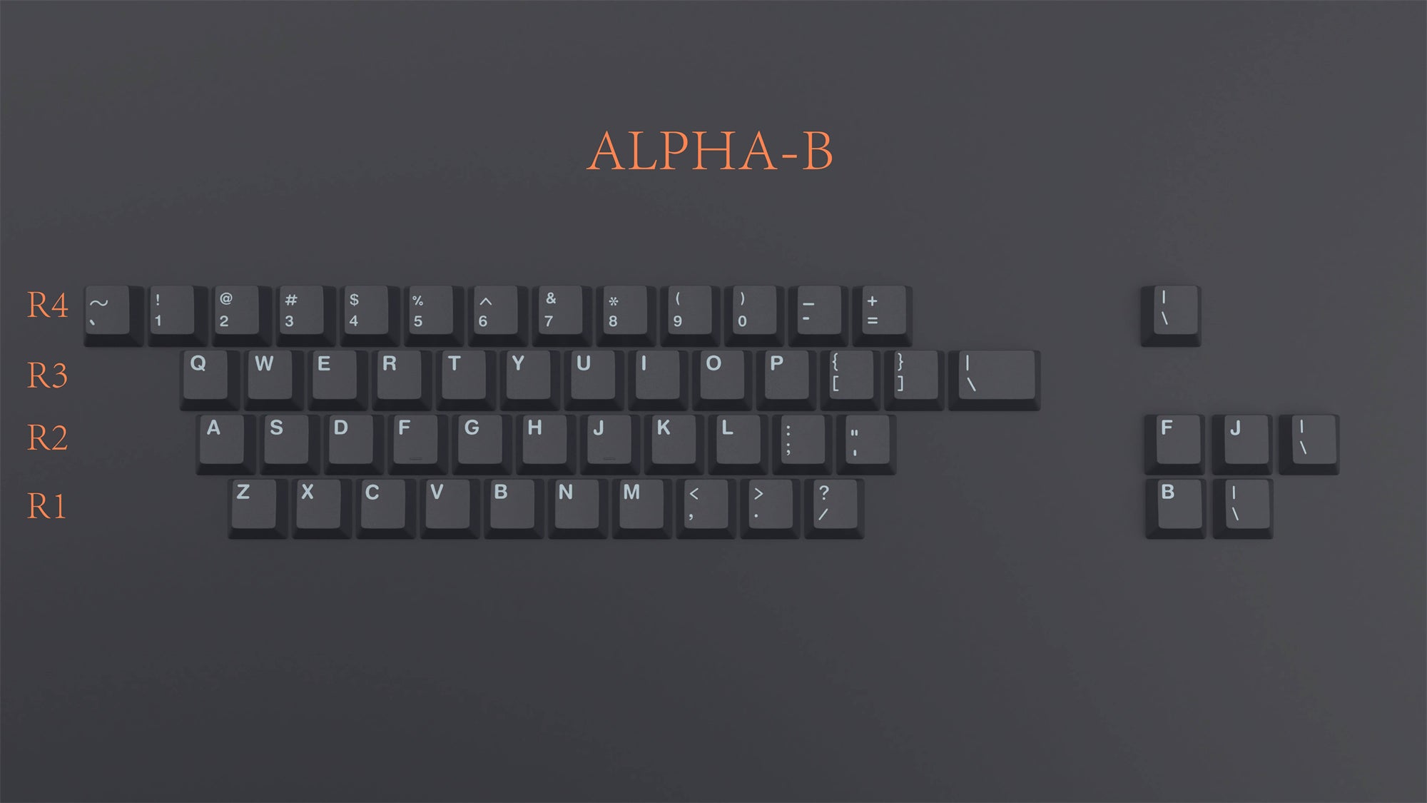 EPBT Flaming ice Keycaps Set