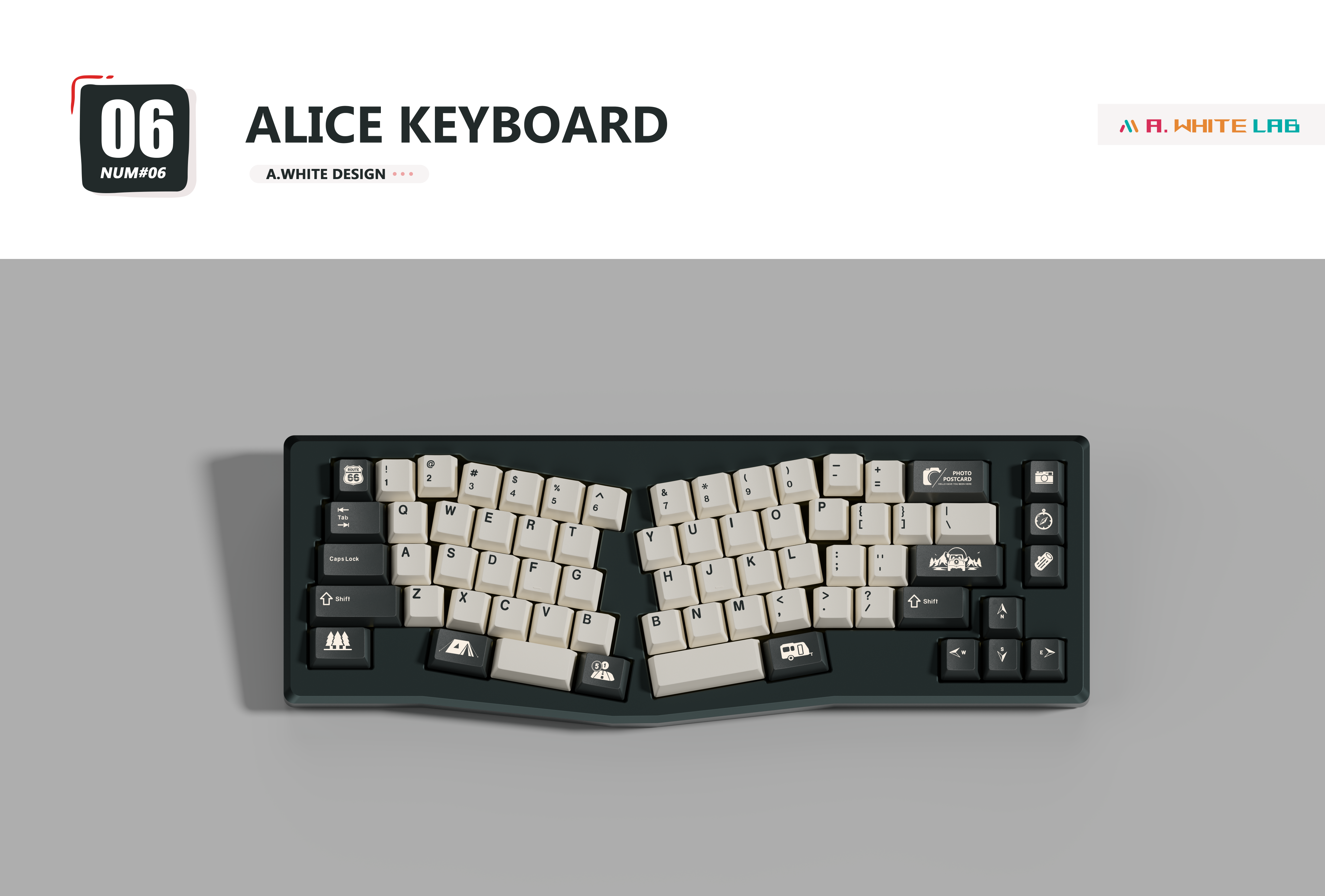 ALOHAKB Road Trip Cherry Profile Keycaps