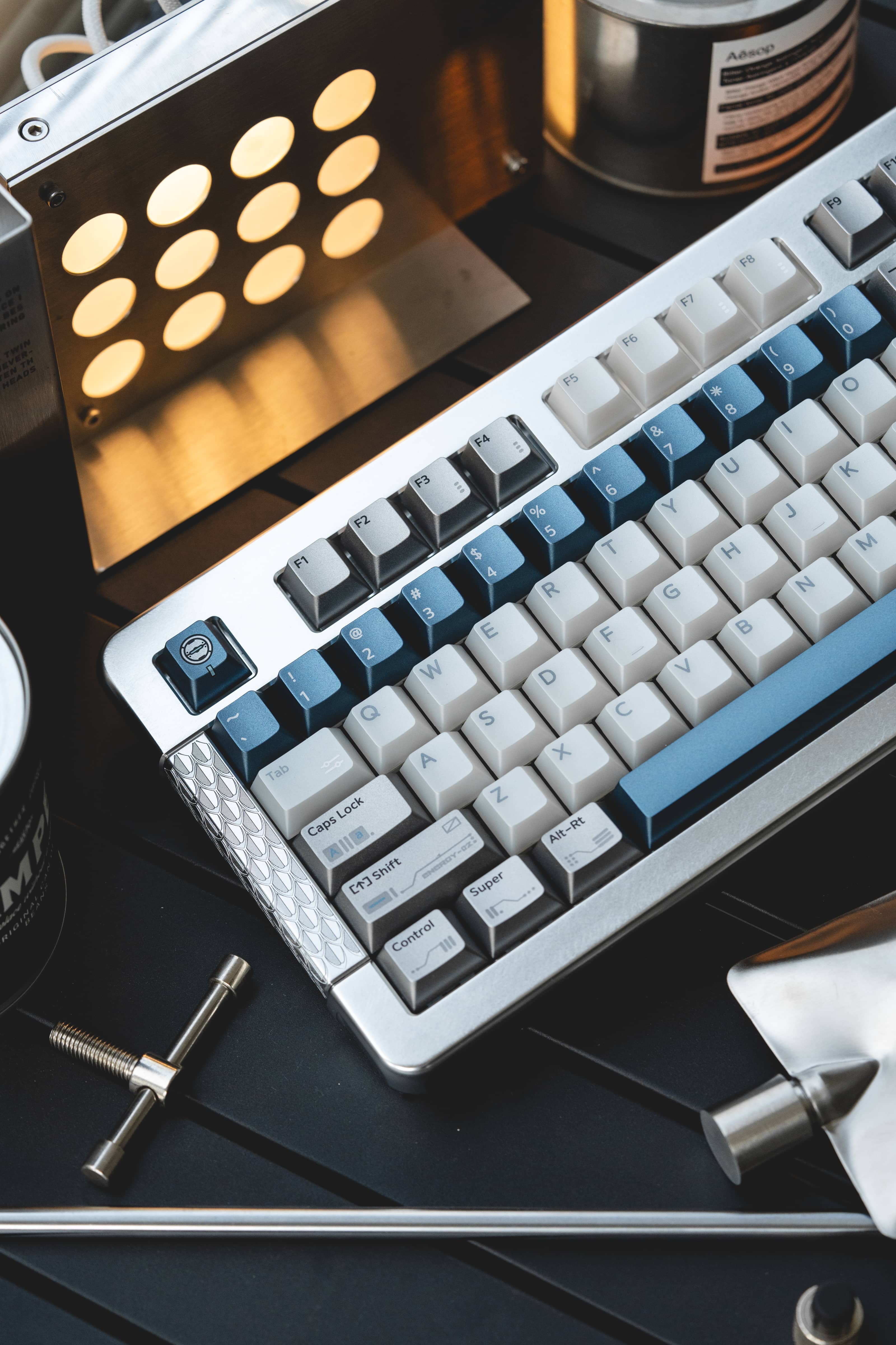 FRONTIER Overload CHERRY PROFILE PBT and PC Keycap Set