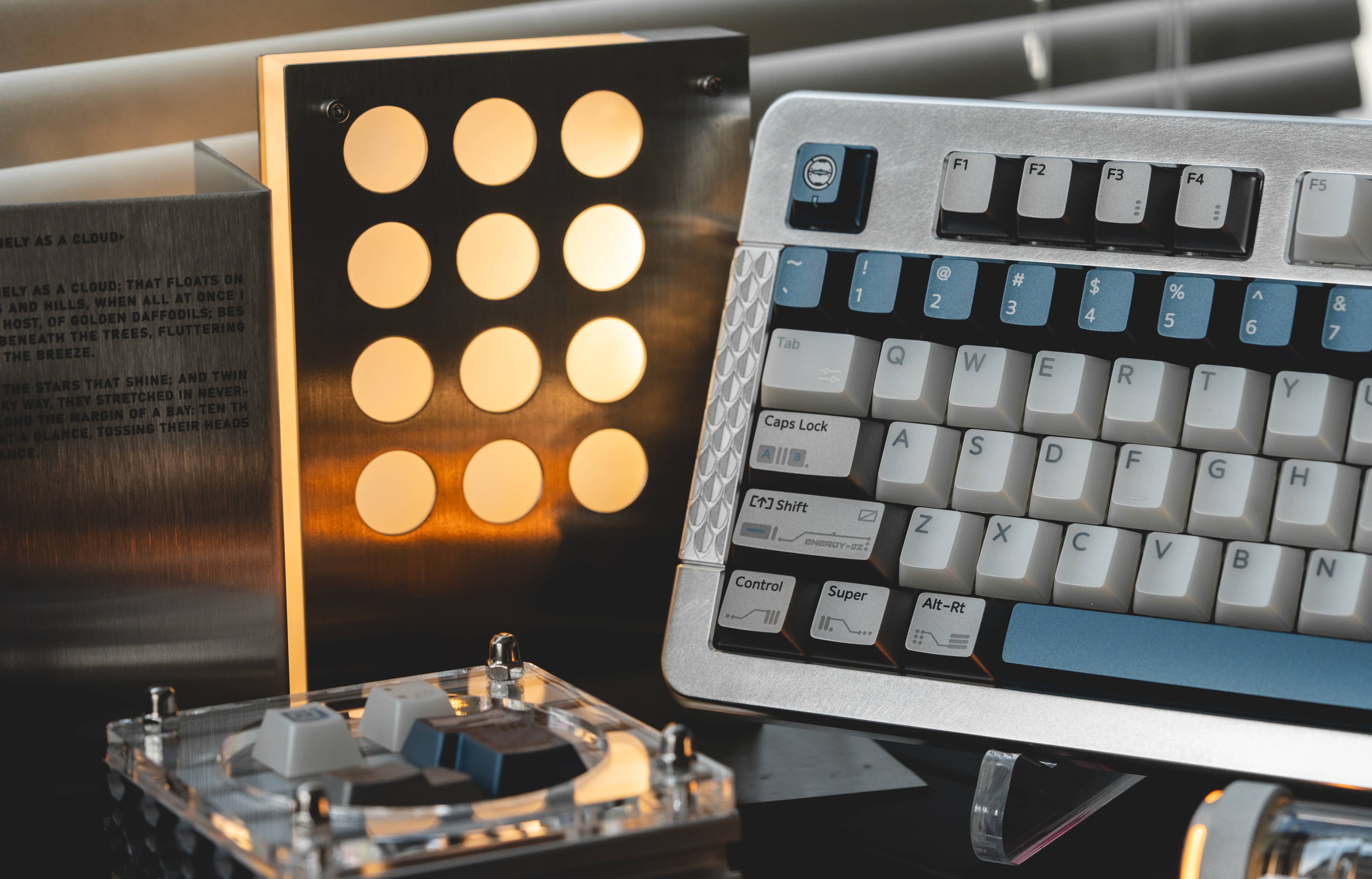 FRONTIER Overload CHERRY PROFILE PBT and PC Keycap Set