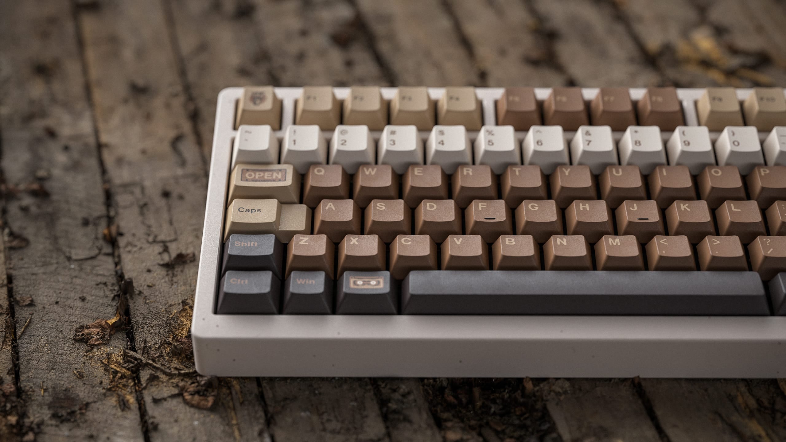 ALOHAKB COFFEE LATTE Cherry Profile Keycaps