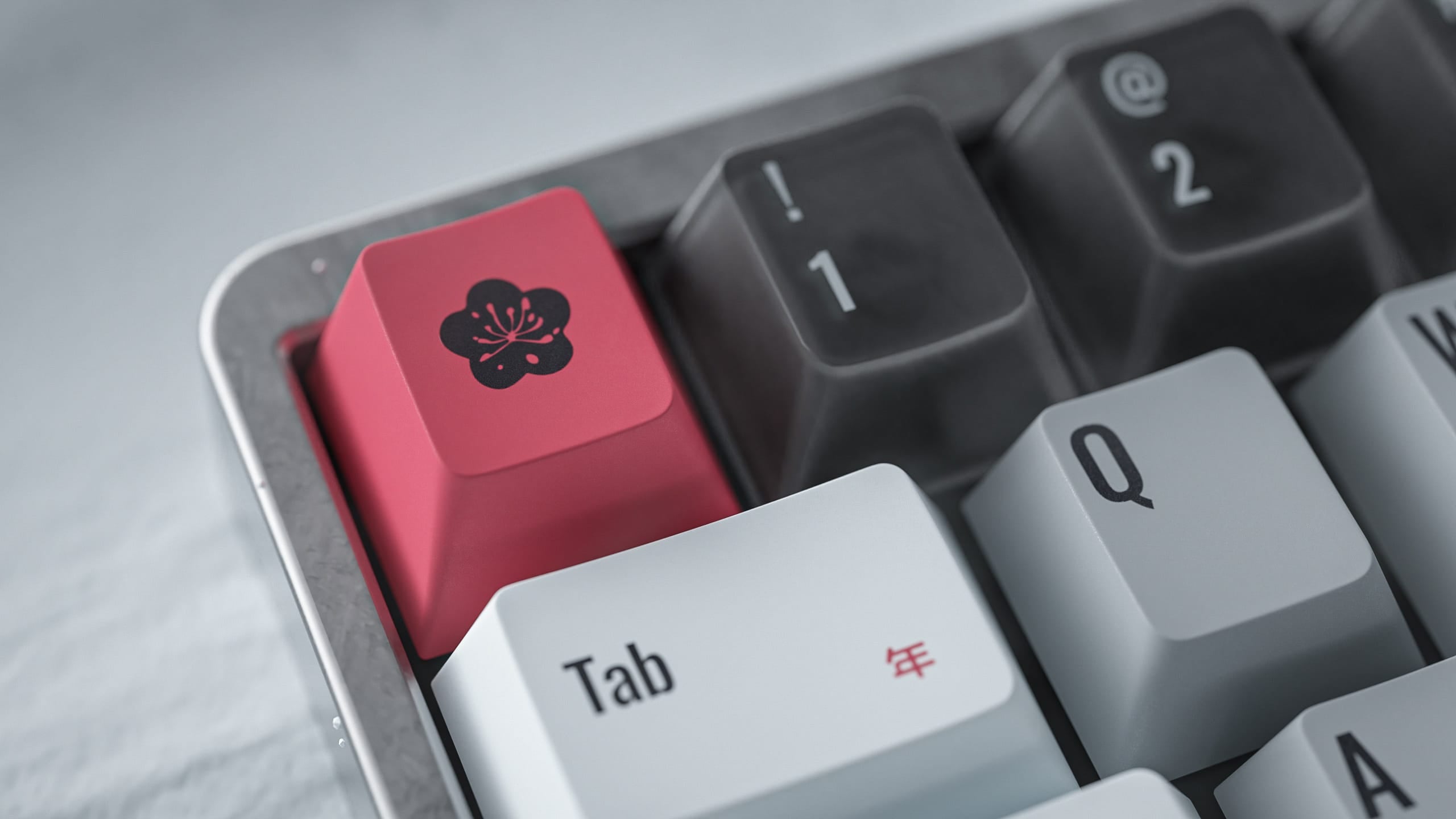 ALOHAKB AUSICIOUS SNOW Cherry Profile Keycaps