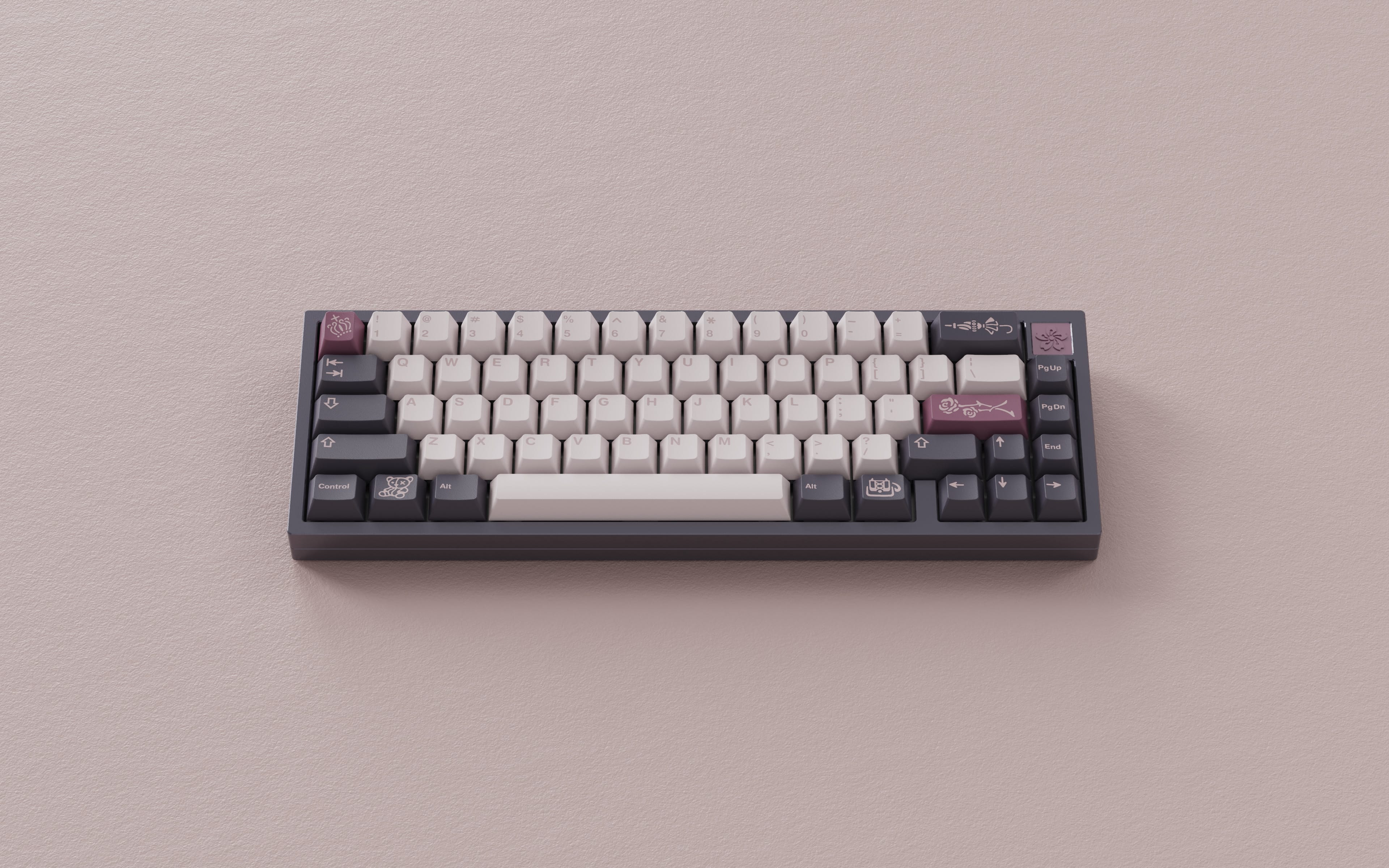 EPBT Doll Doubleshot PBT Keycaps Set ALOHAKB