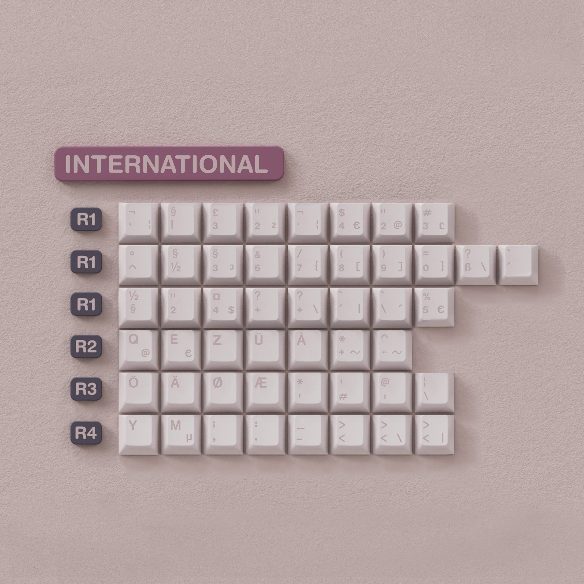 EPBT Doll Doubleshot PBT Keycaps Set ALOHAKB