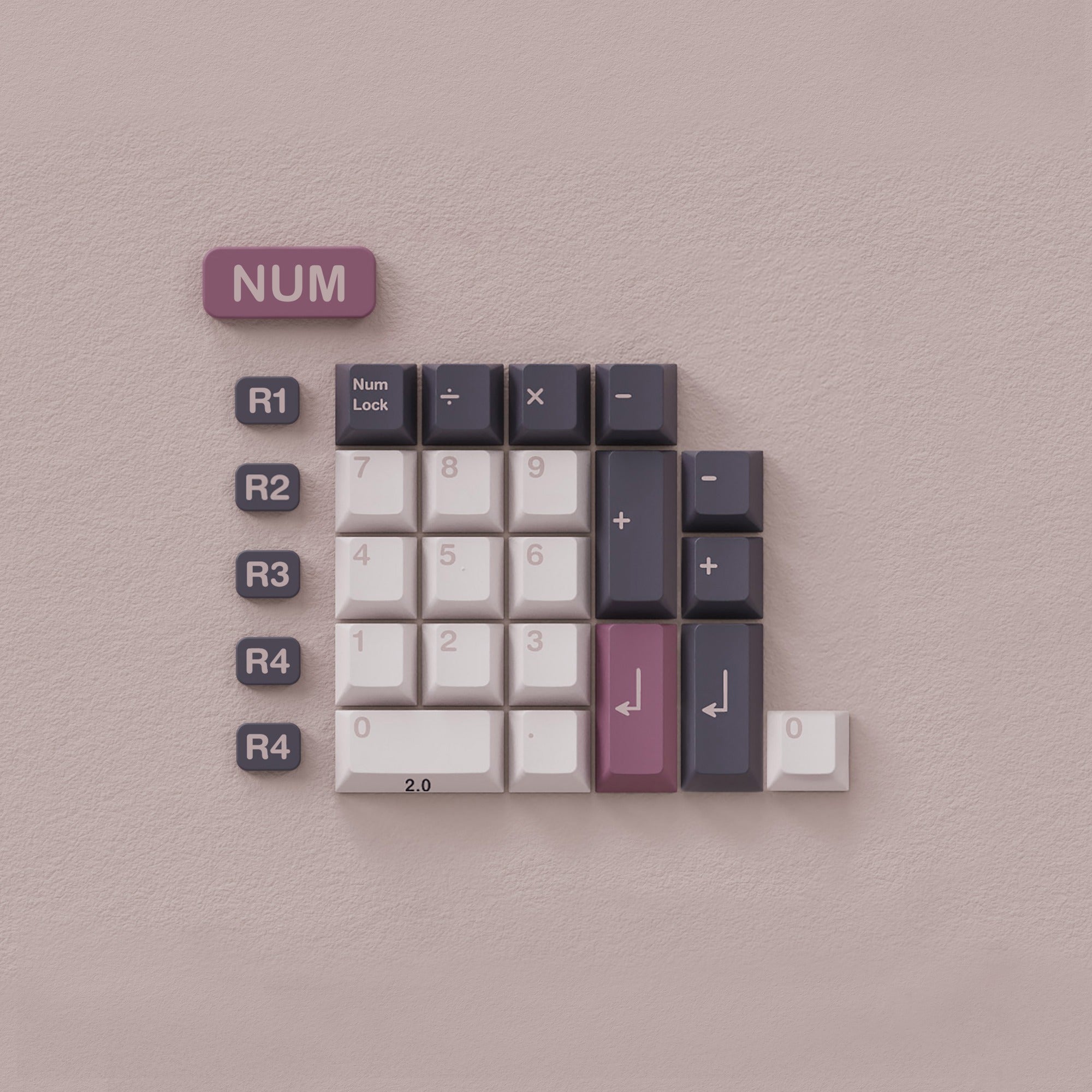 EPBT Doll Doubleshot PBT Keycaps Set ALOHAKB