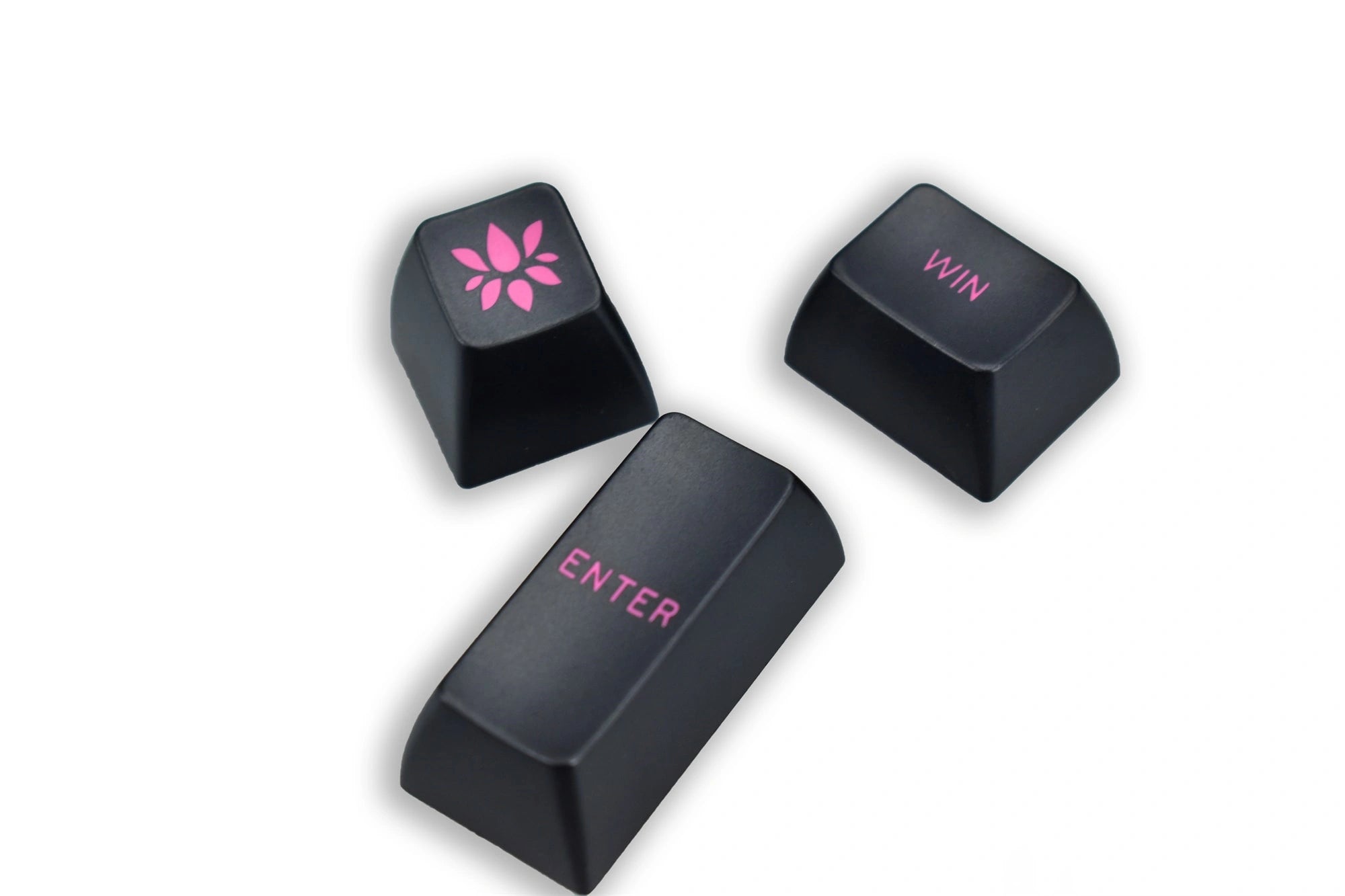 MAXKEY Miami Night SA Profile Doubleshot ABS Keycaps Set