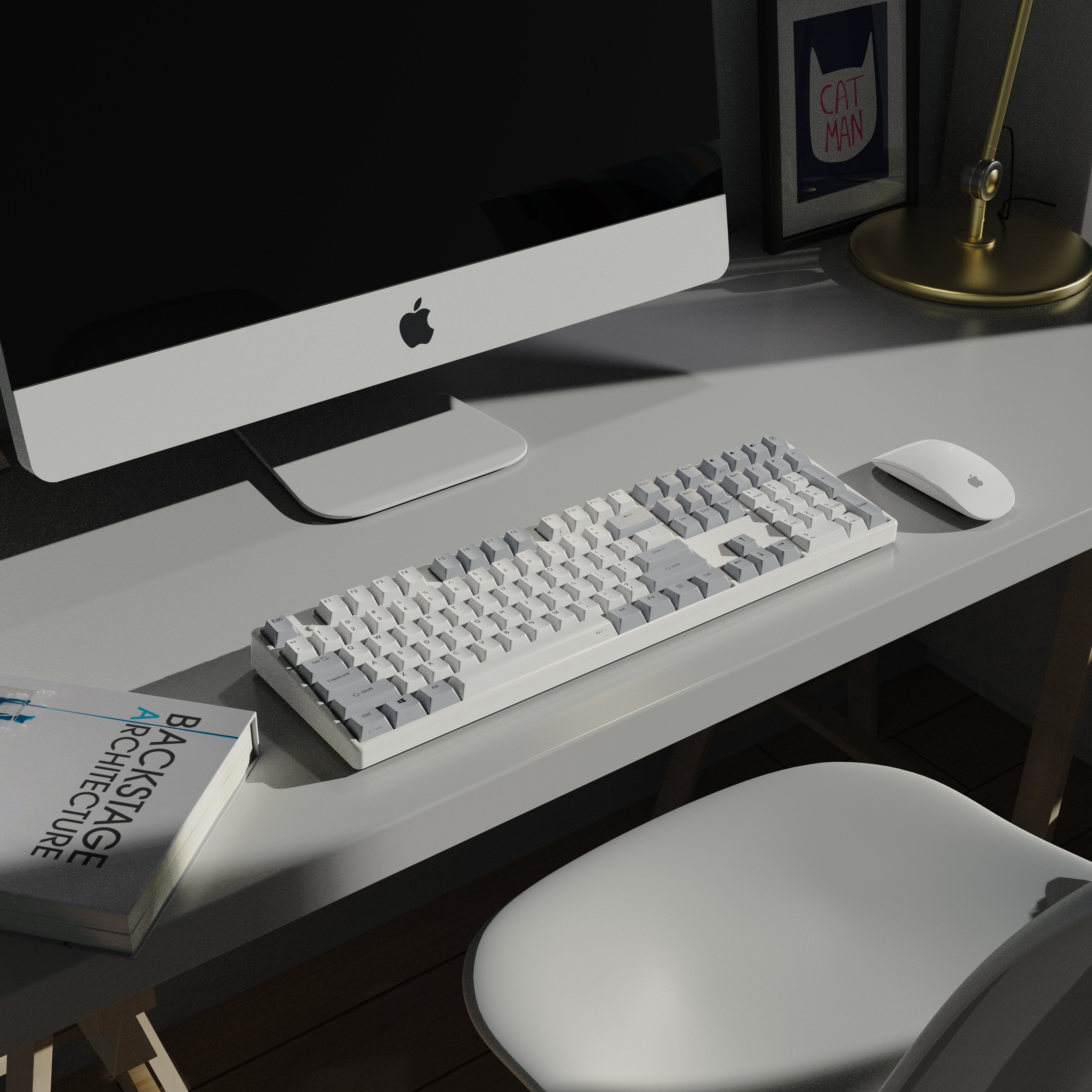 NIZ Keyboard 87/108 IP68 Waterproof Series White Capacitive Keyboard