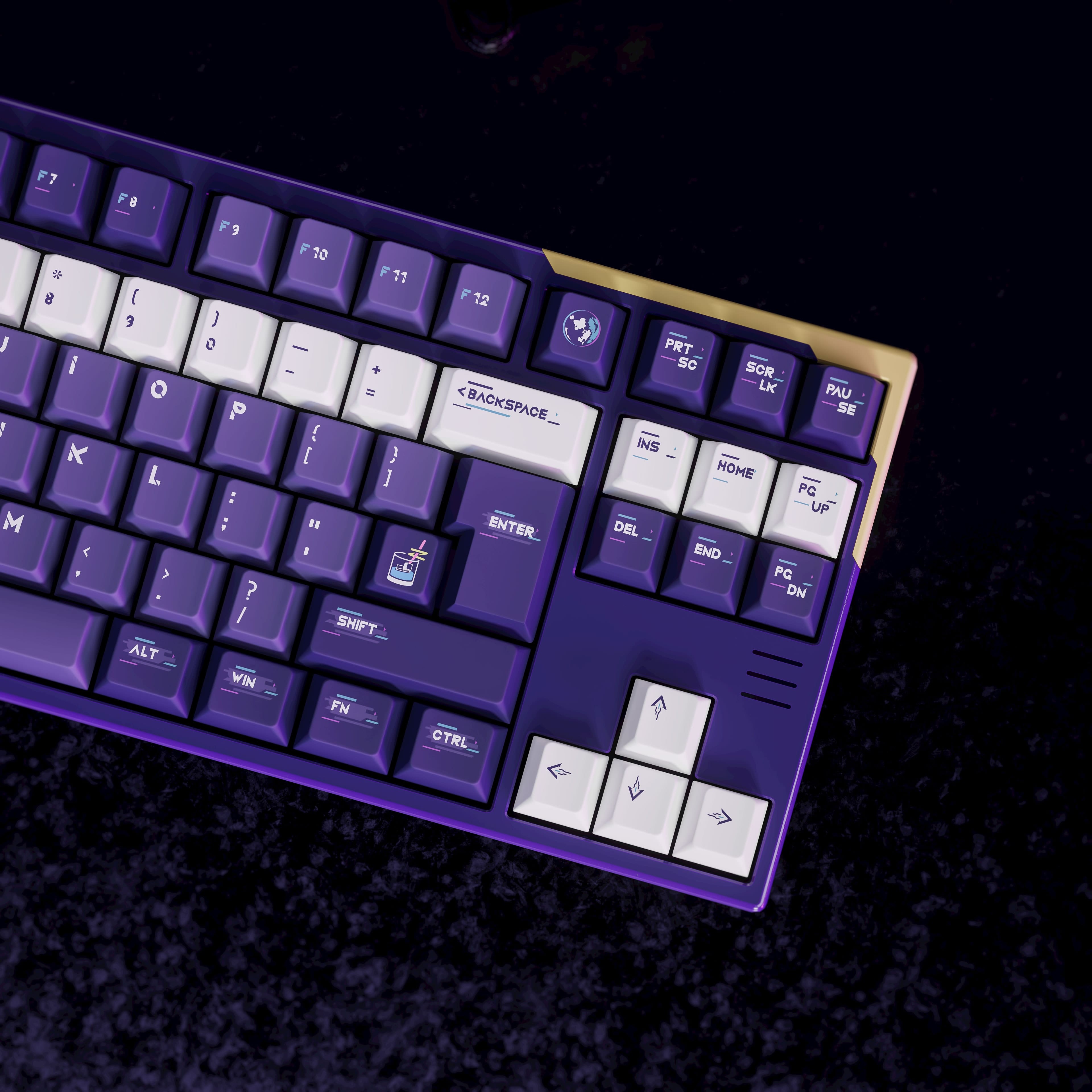 ALOHAKB Net Runner Keycaps Set