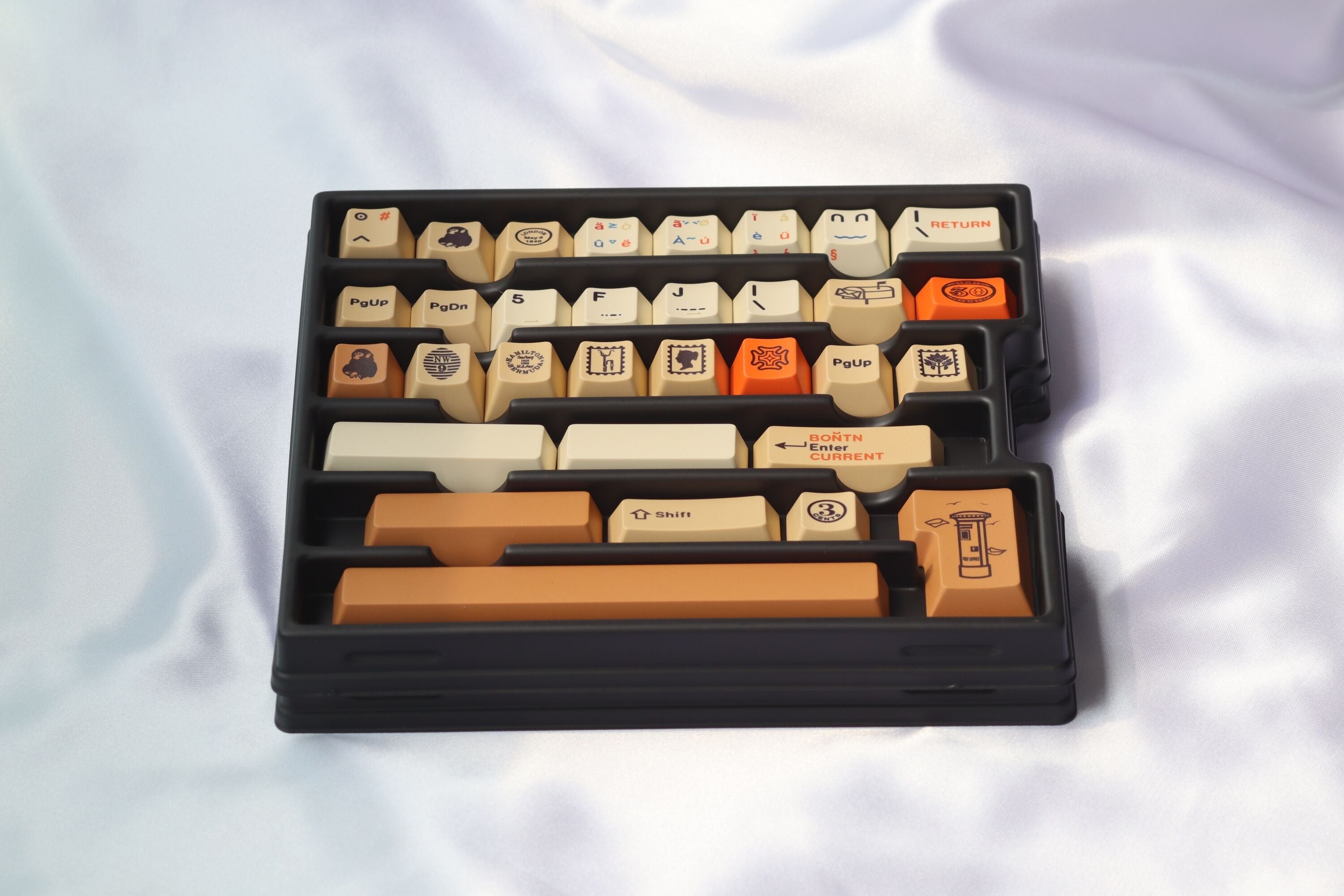 ALOHAKB Stamp Keycaps Set