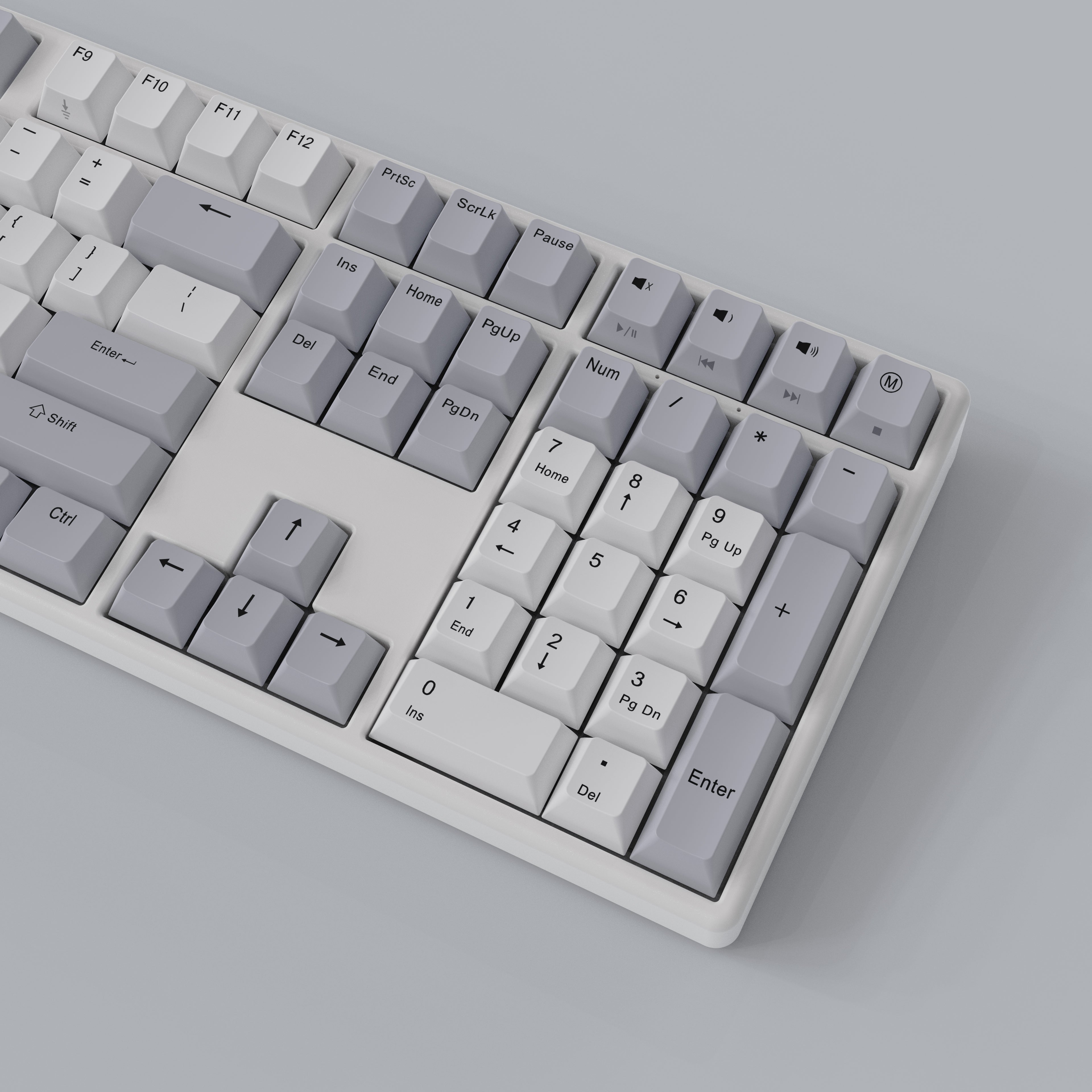 NIZ Keyboard 87/108 IP68 Waterproof Series White Capacitive Keyboard