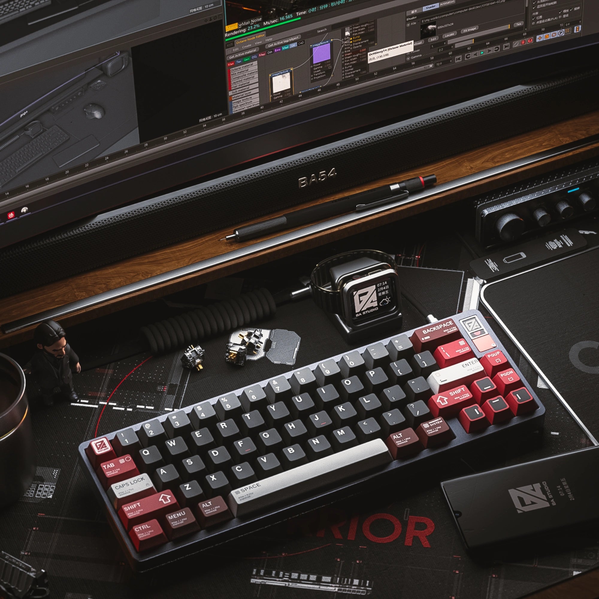 HEIKEY Warrior MK Ⅱ Keycaps Set ALOHAKB