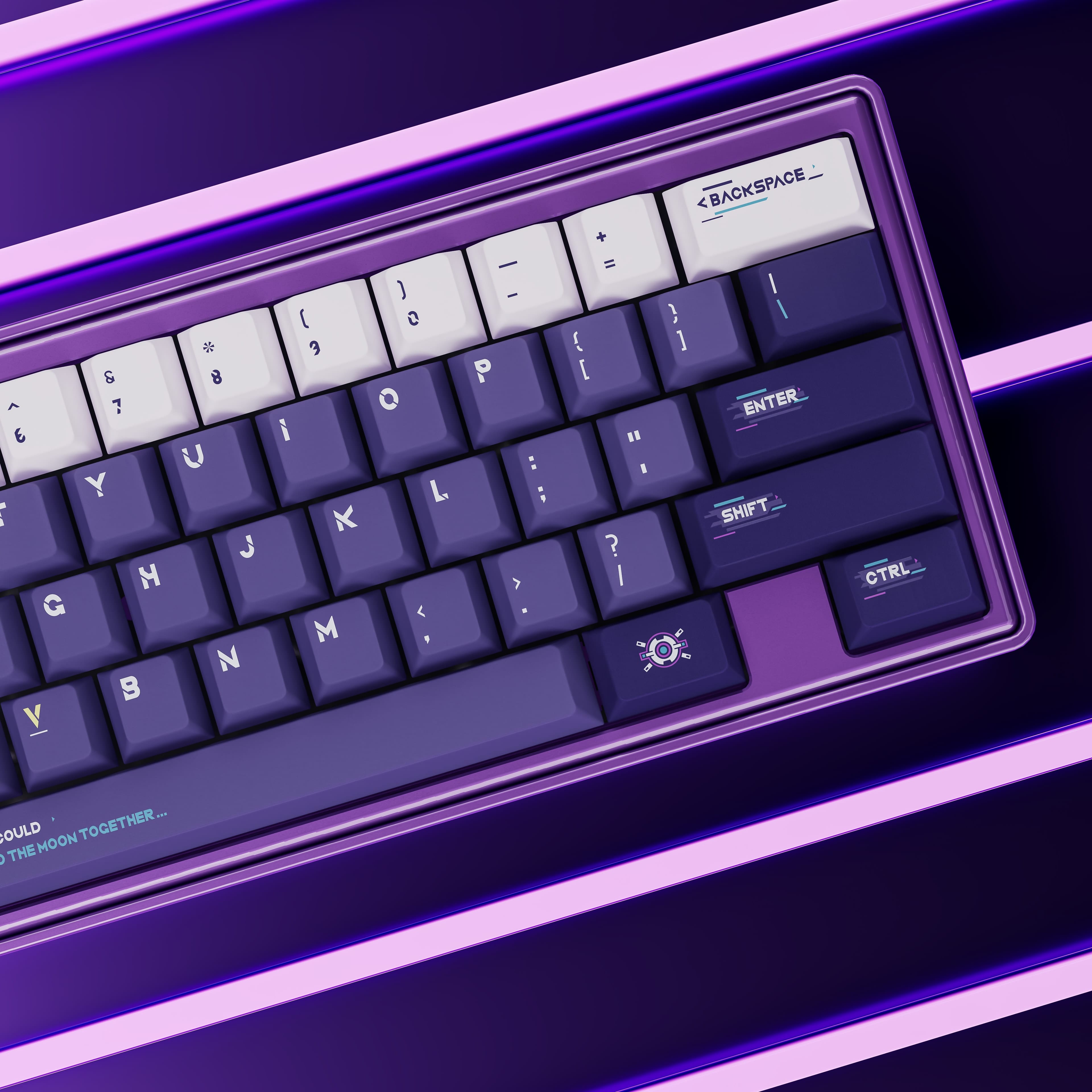 ALOHAKB Net Runner Keycaps Set