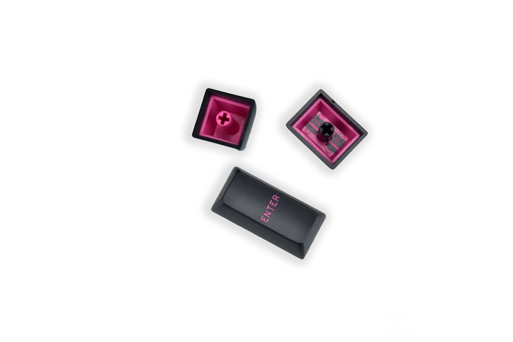 MAXKEY Miami Night SA Profile Doubleshot ABS Keycaps Set