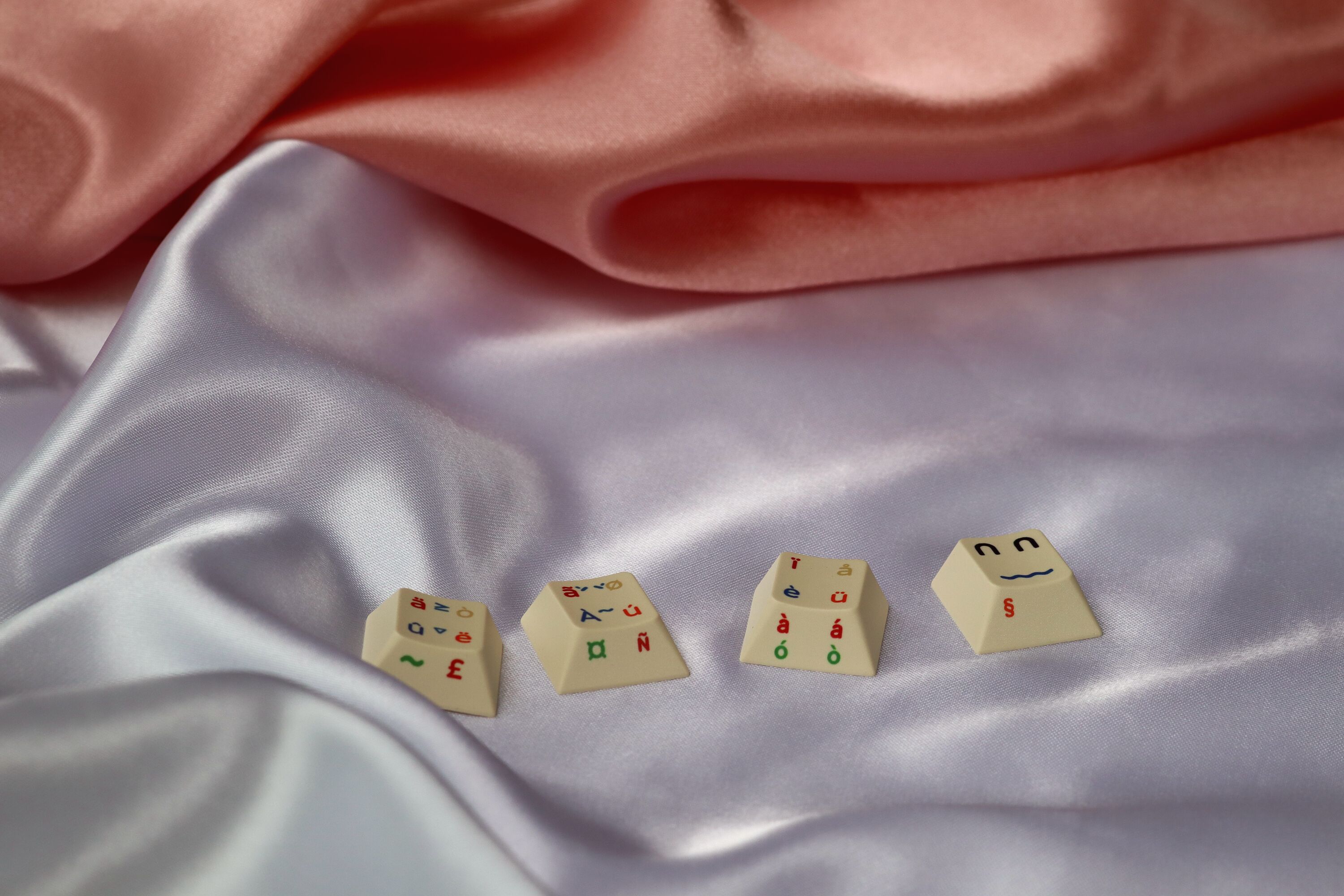 ALOHAKB Stamp Keycaps Set