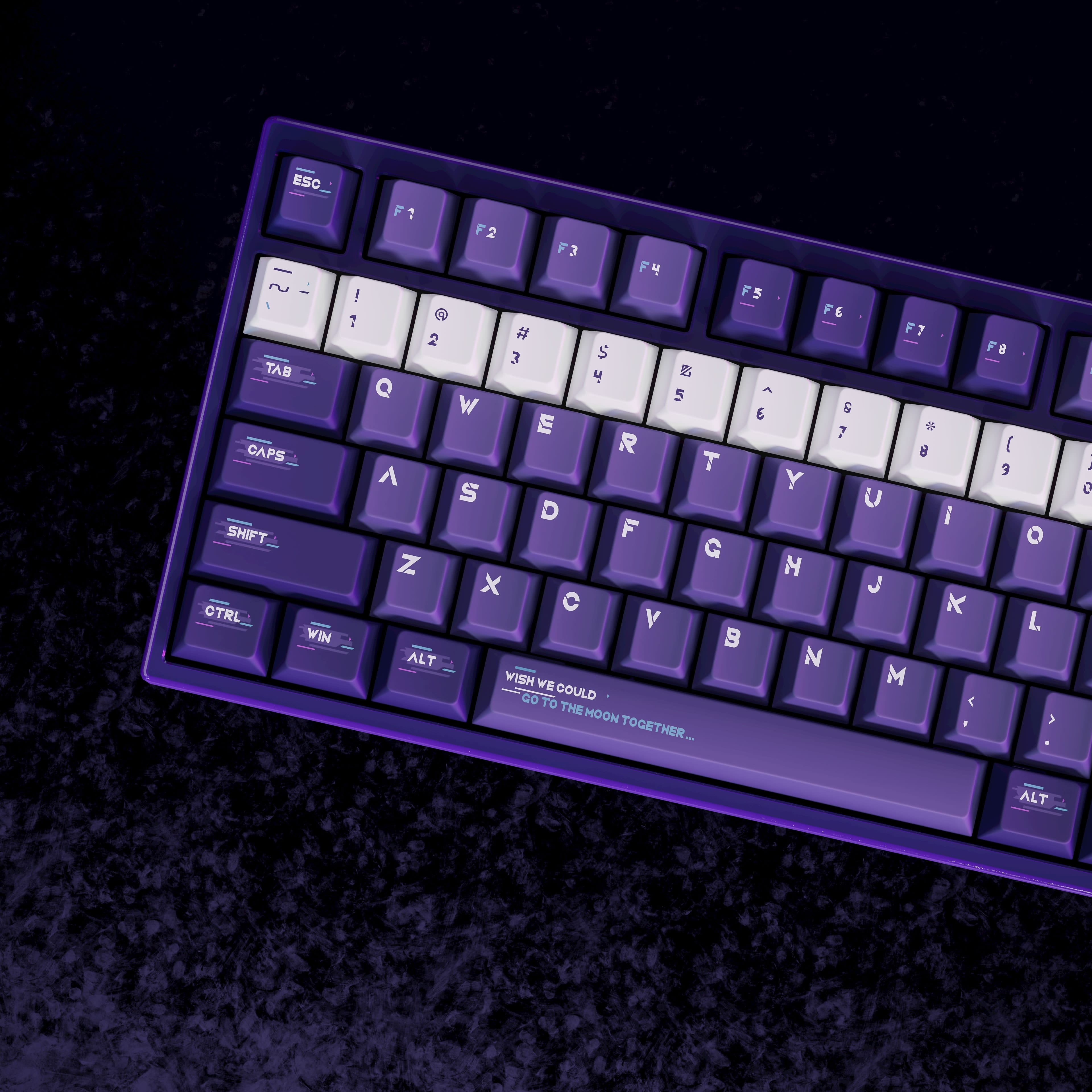 ALOHAKB Net Runner Keycaps Set