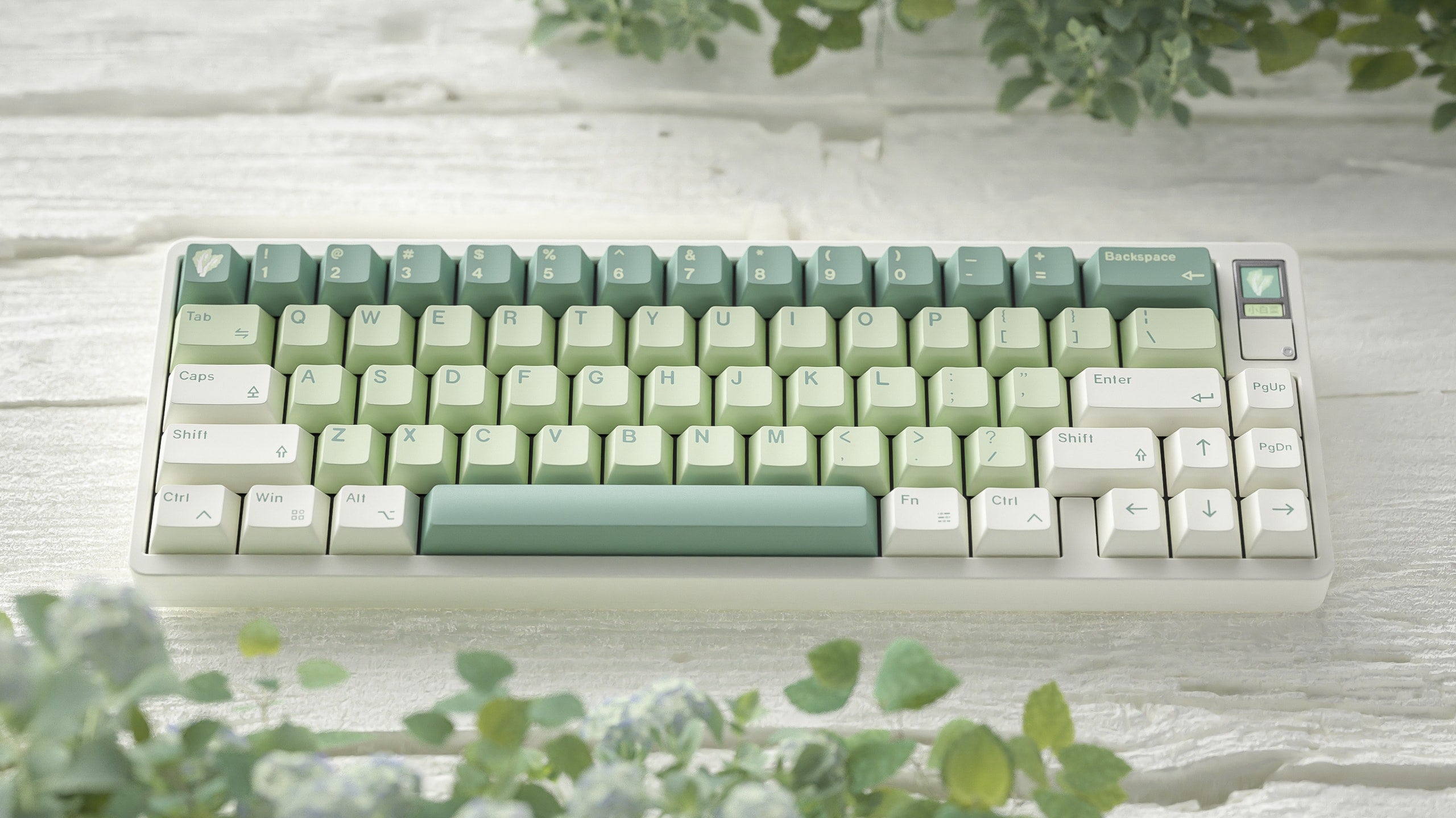 ALOHAKB Brassica Rapa Keycaps Set
