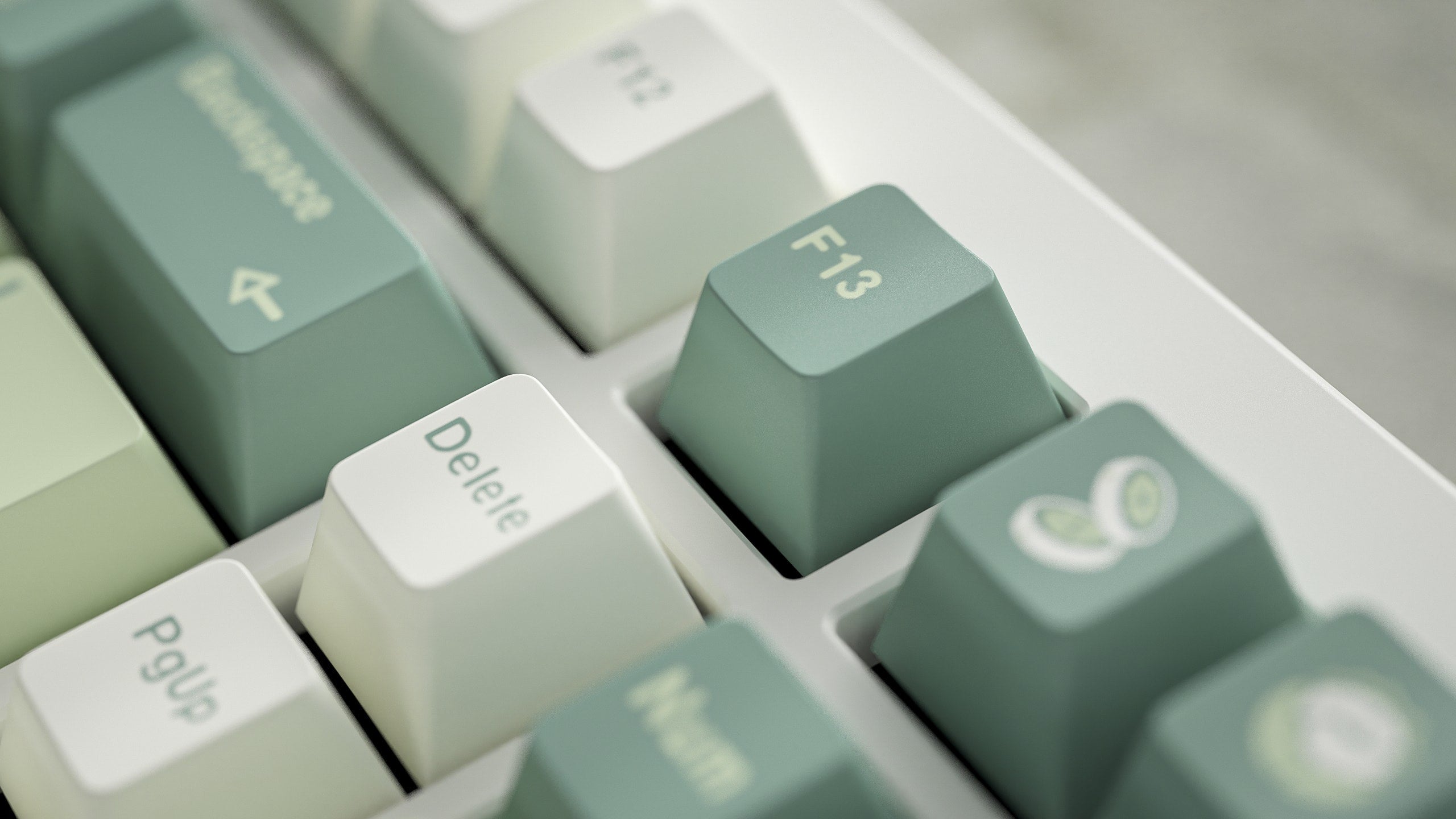 ALOHAKB Brassica Rapa Keycaps Set