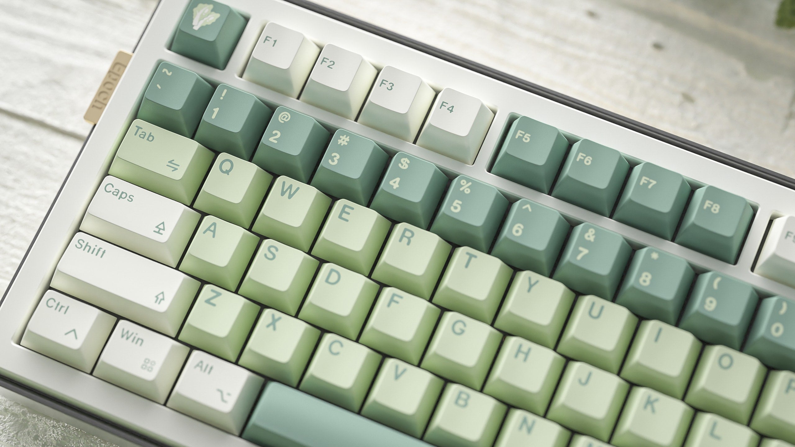 ALOHAKB Brassica Rapa Keycaps Set