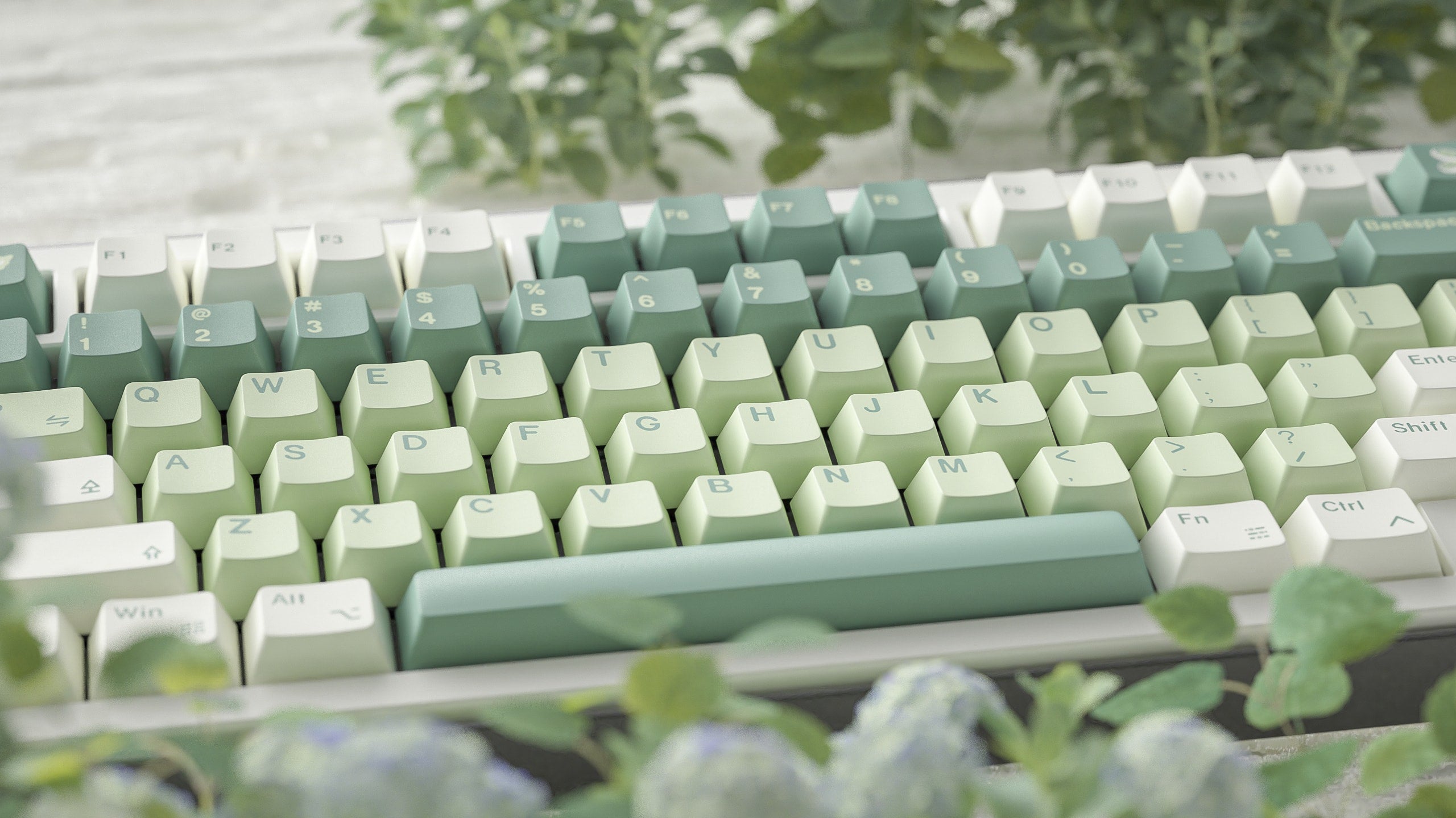 ALOHAKB Brassica Rapa Keycaps Set