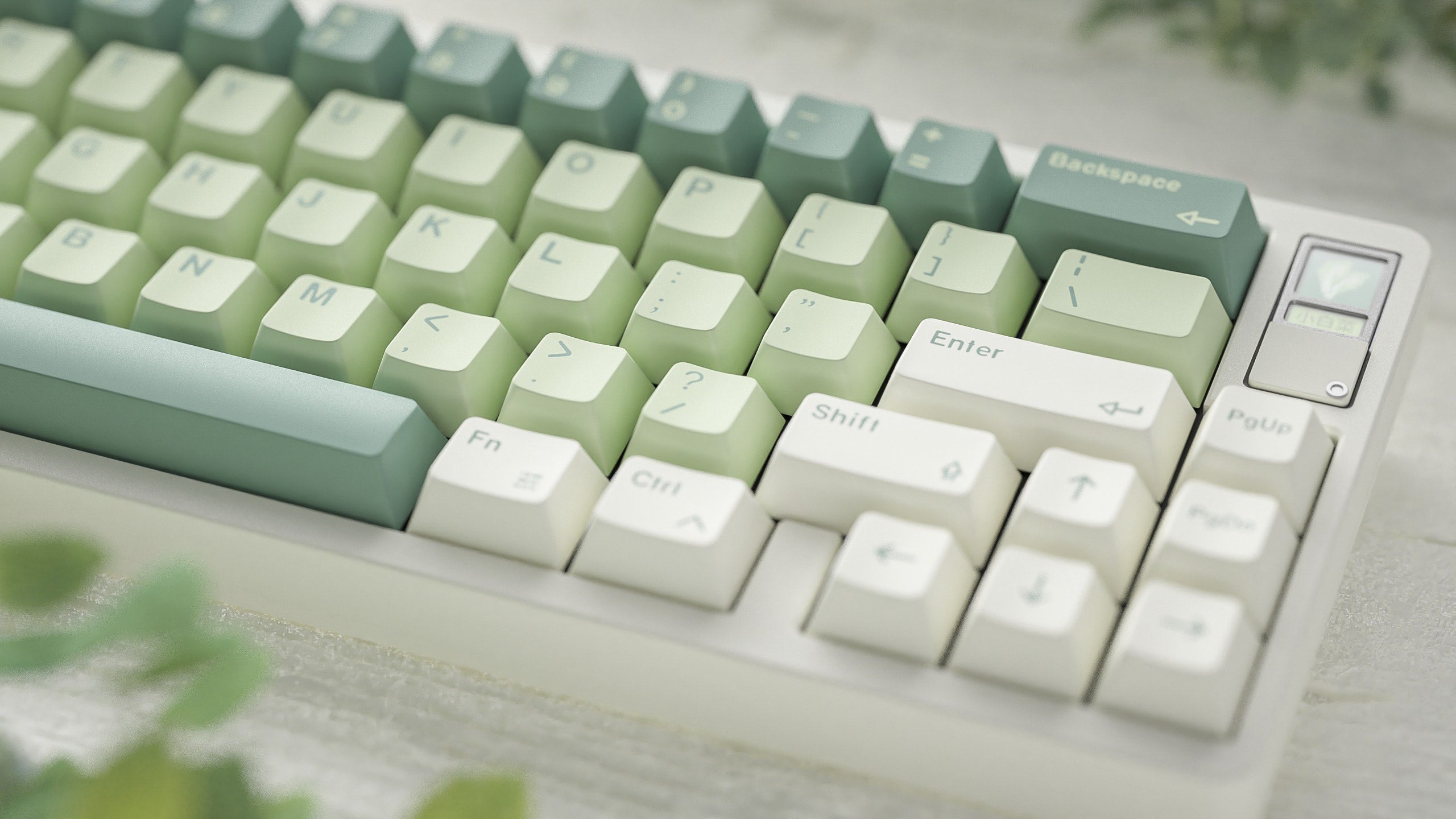 ALOHAKB Brassica Rapa Keycaps Set
