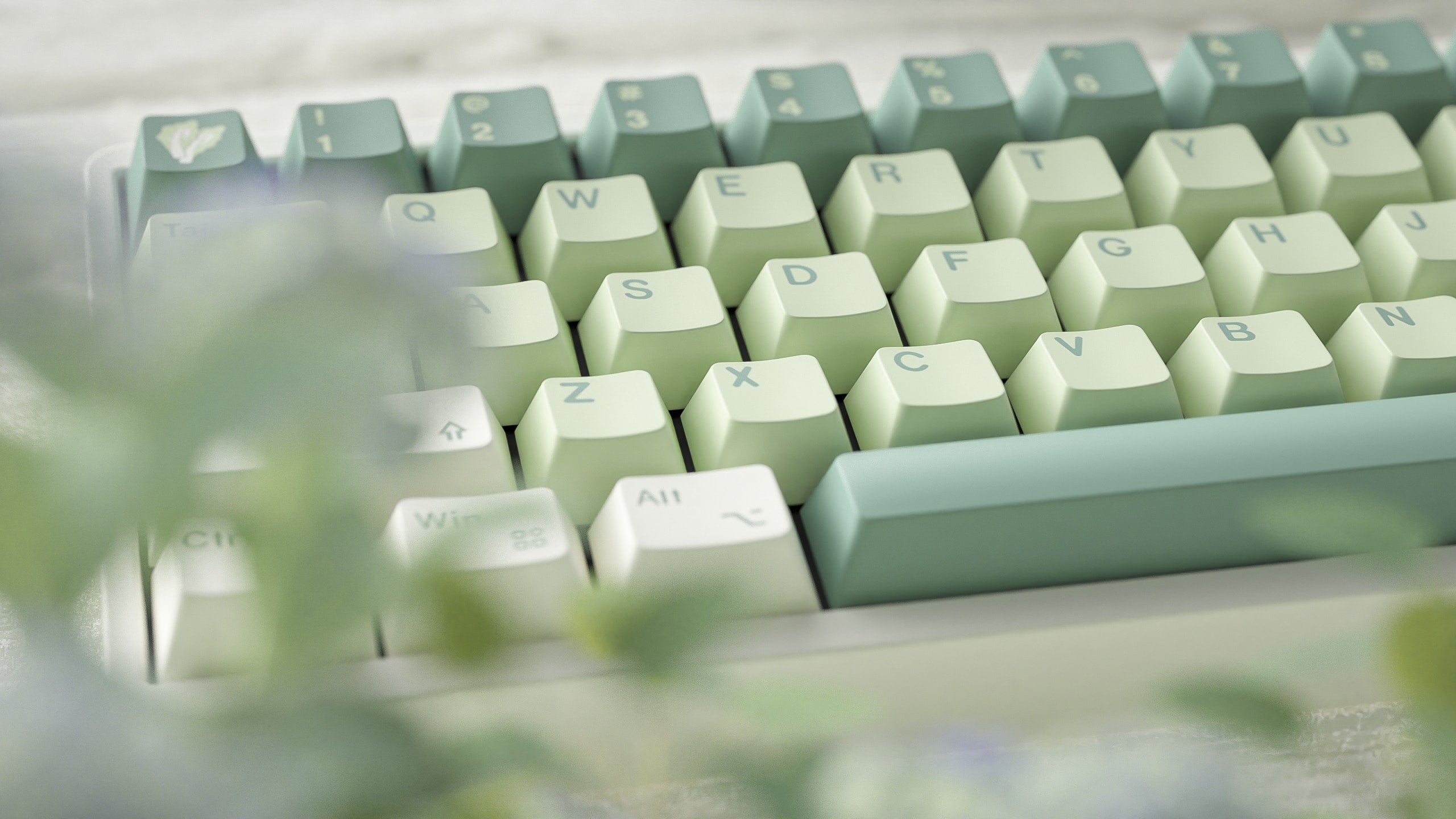 ALOHAKB Brassica Rapa Keycaps Set