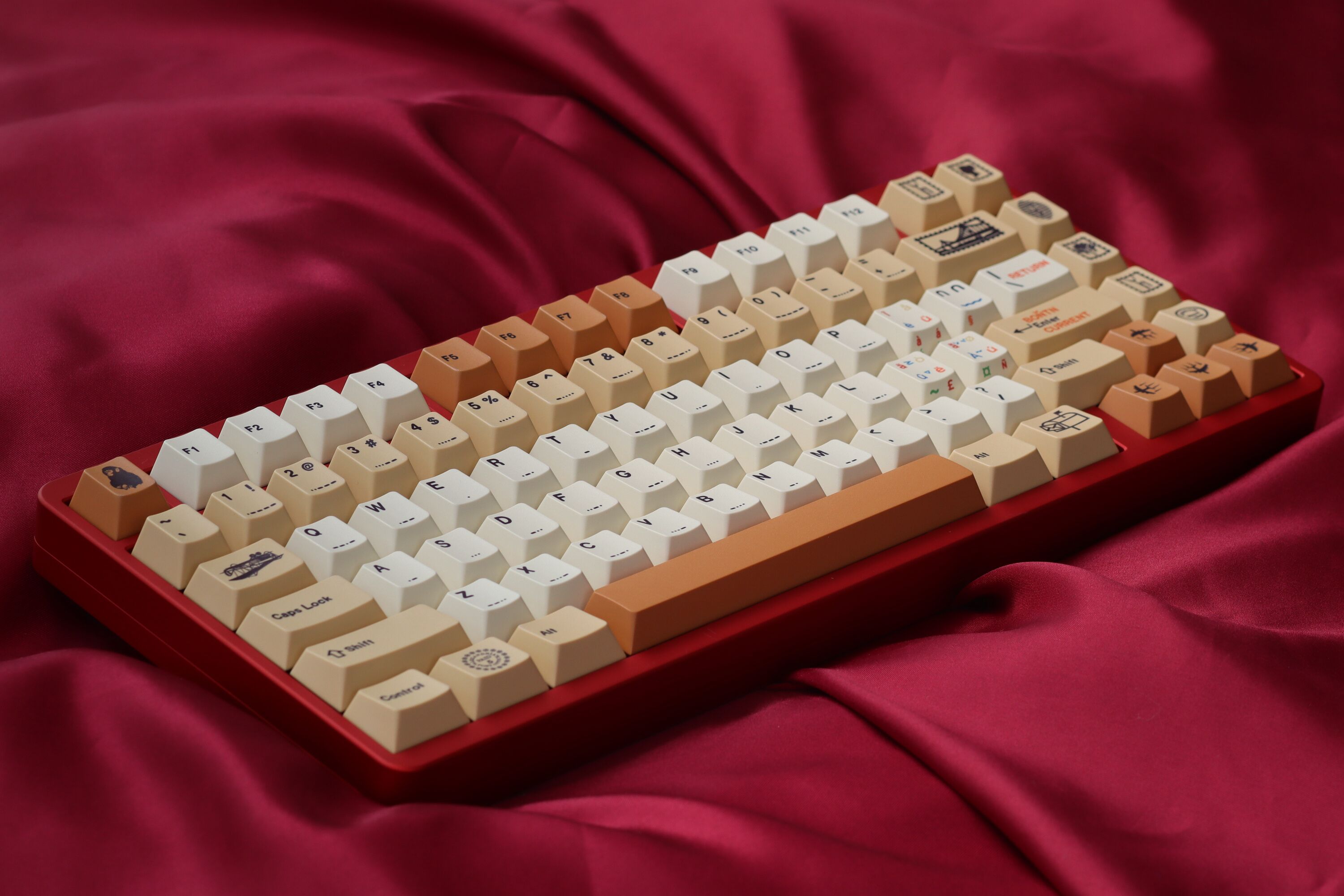 ALOHAKB Stamp Keycaps Set