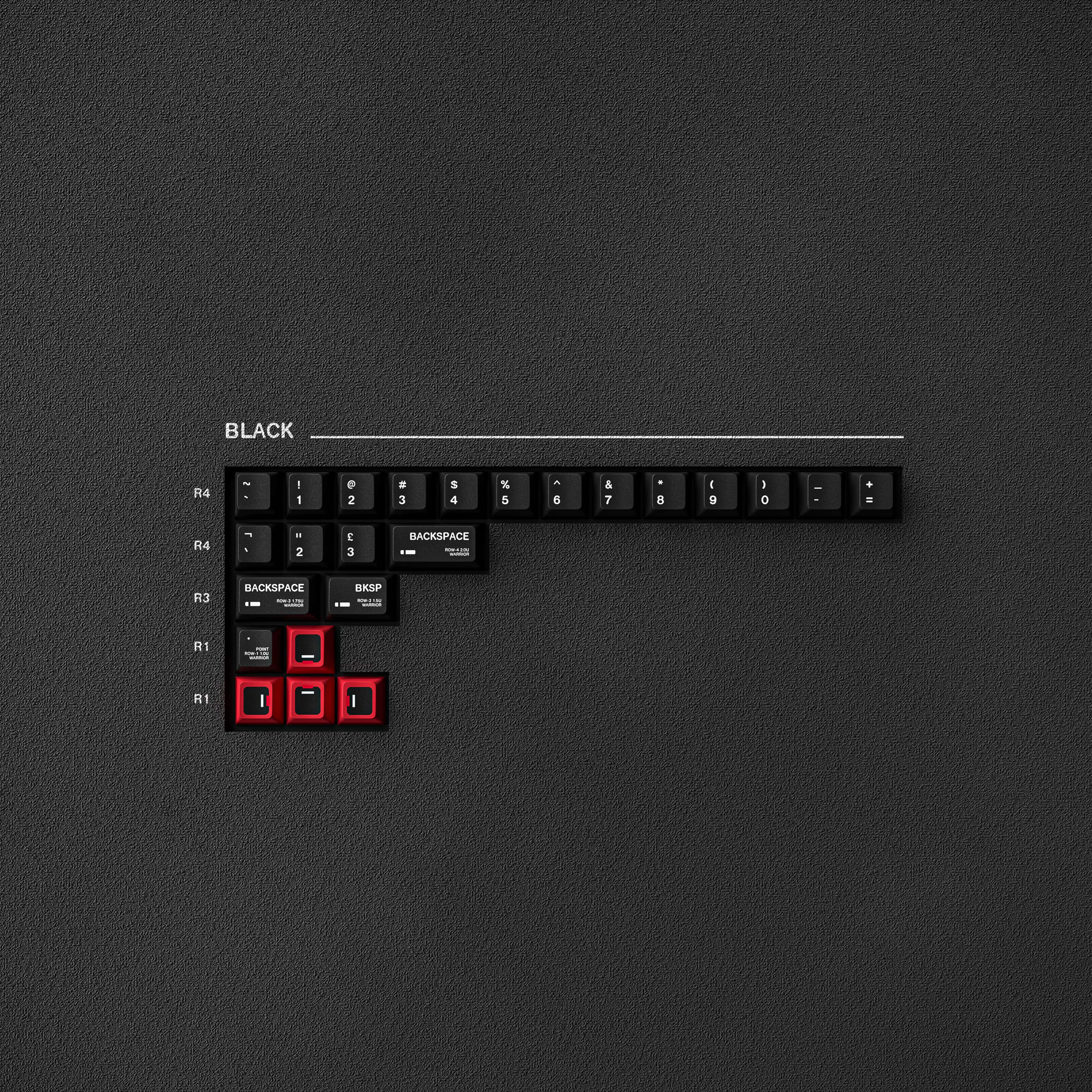 EPBT Warrior MK Ⅱ R2 Keycaps SET ALOHAKB