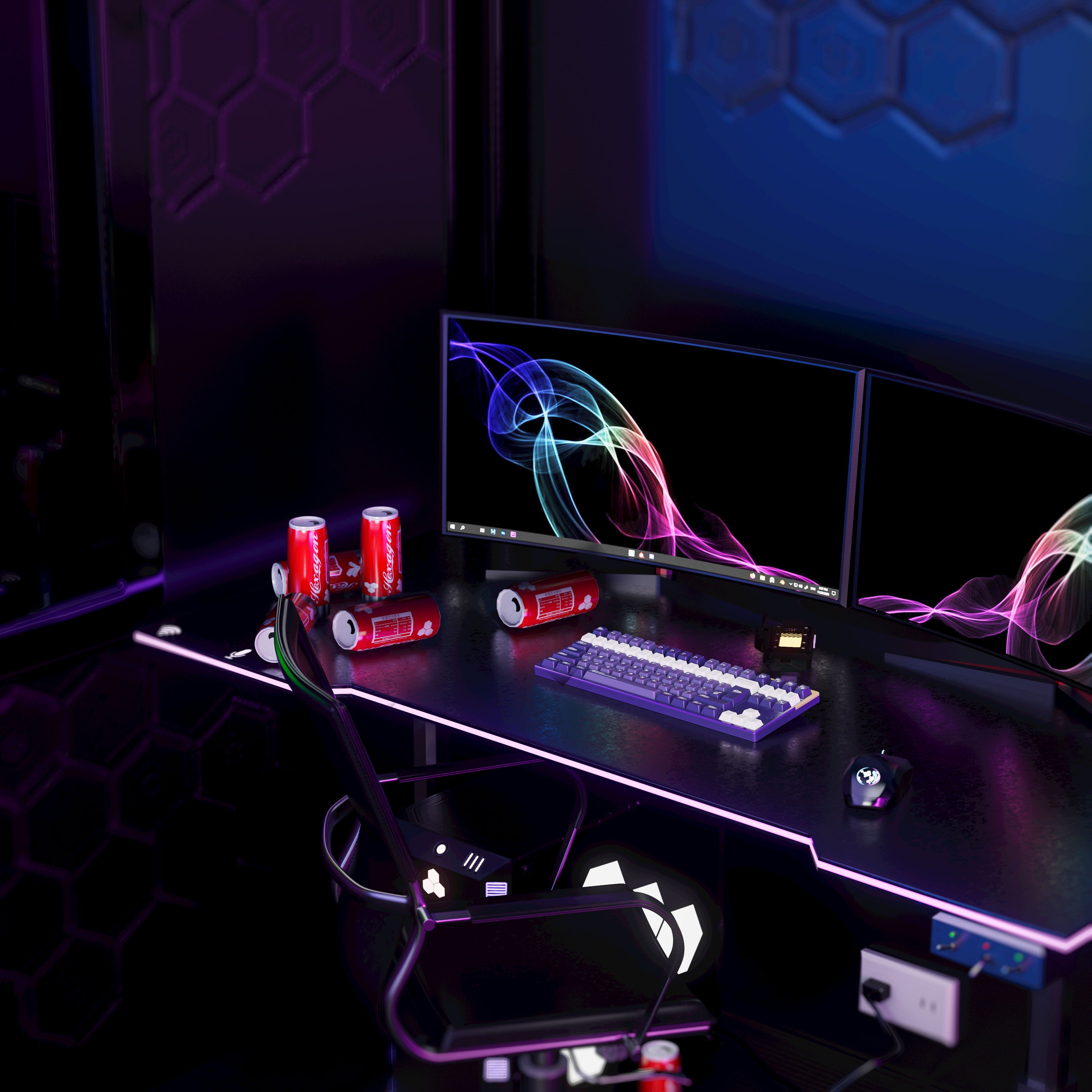 ALOHAKB Net Runner Keycaps Set