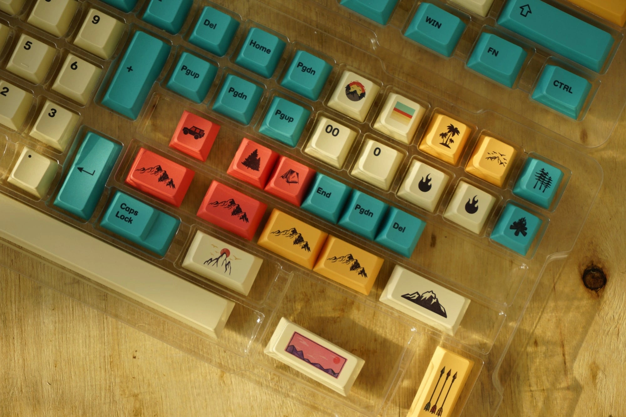 TUT Vintage & Computer Systems Keycaps Set