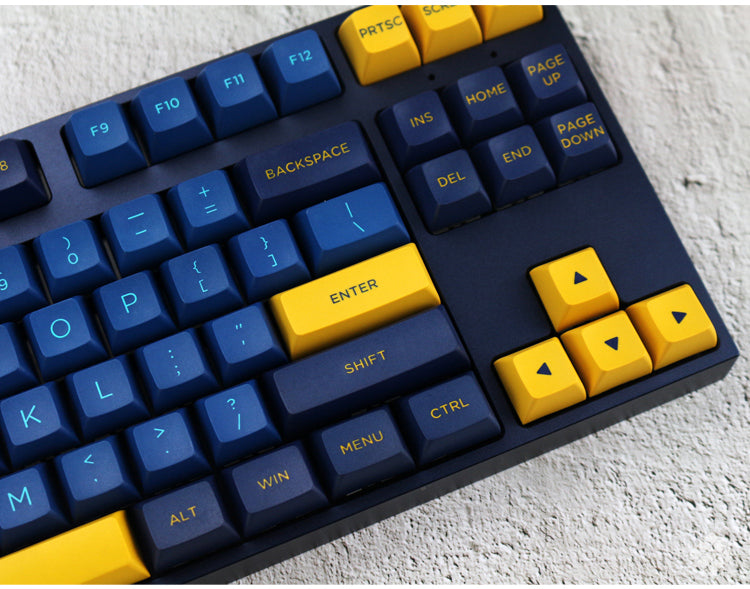 WINMIX Midnight Blue OSA Profile Keycaps Set