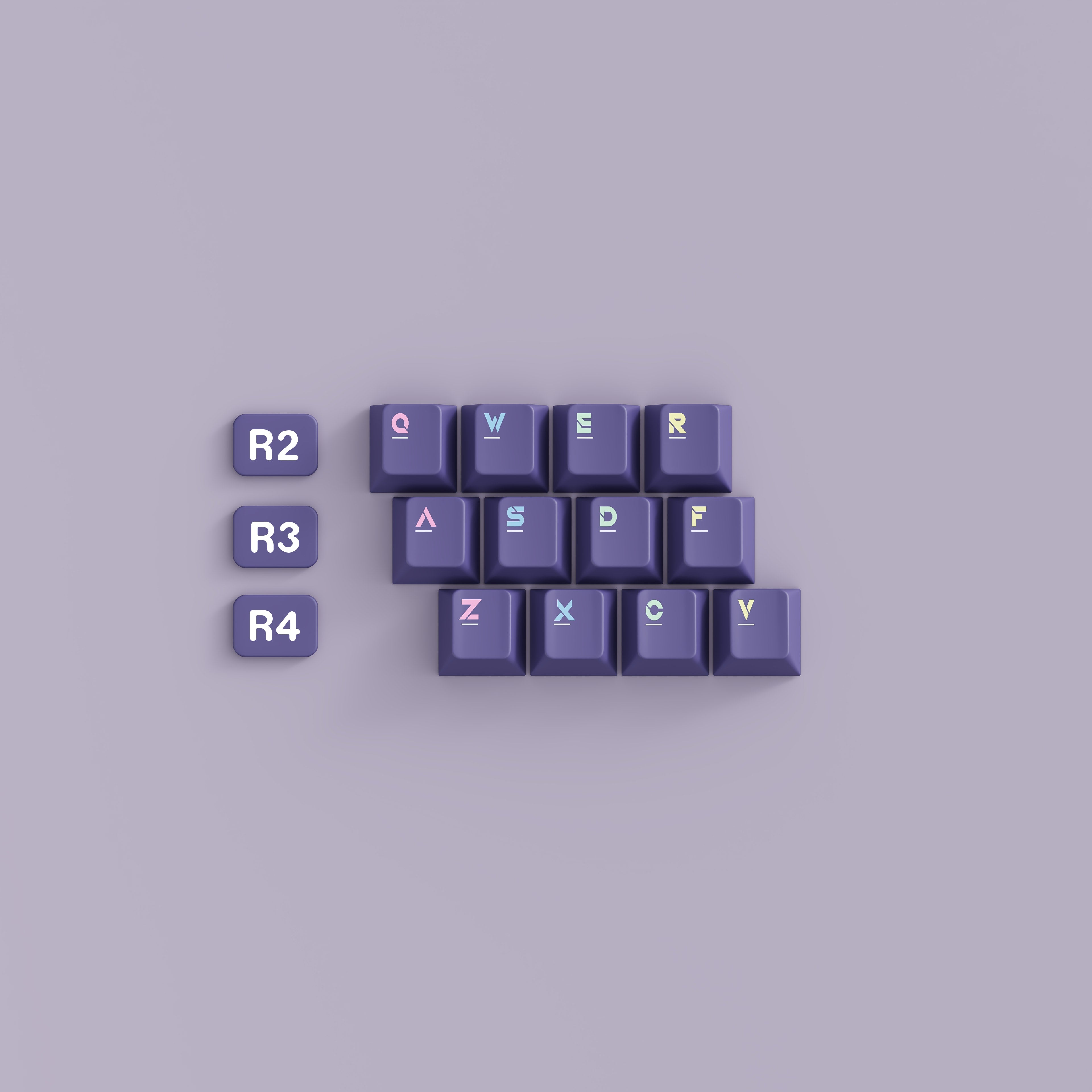ALOHAKB Net Runner Keycaps Set