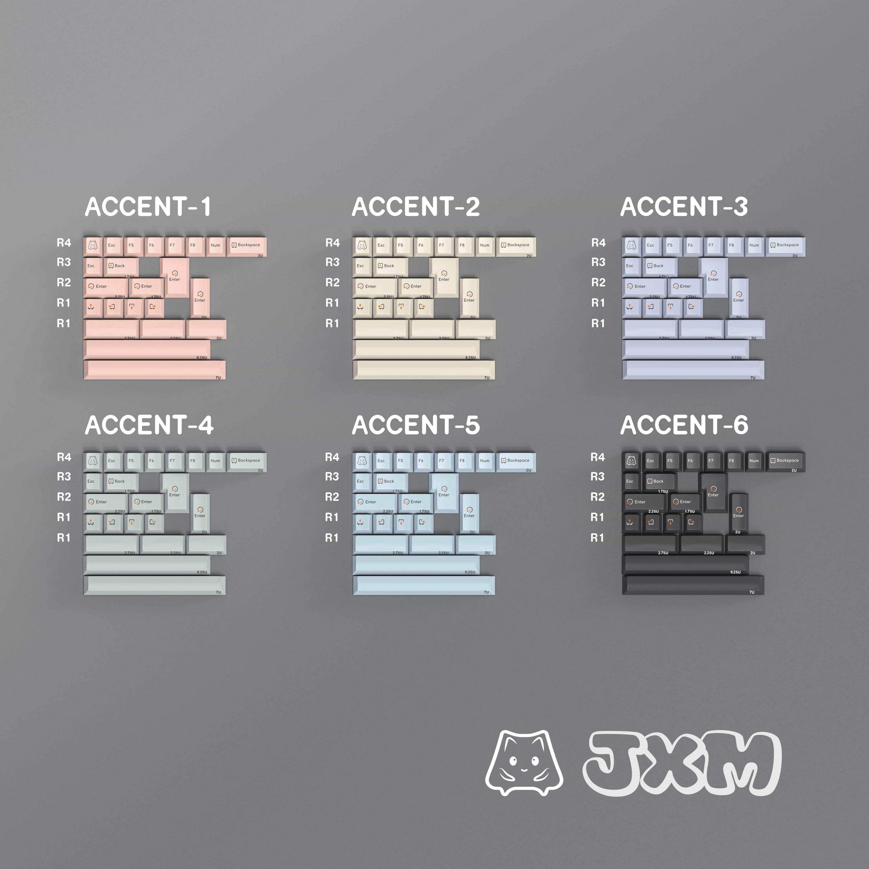 ALOHAKB JXM Keycaps Set