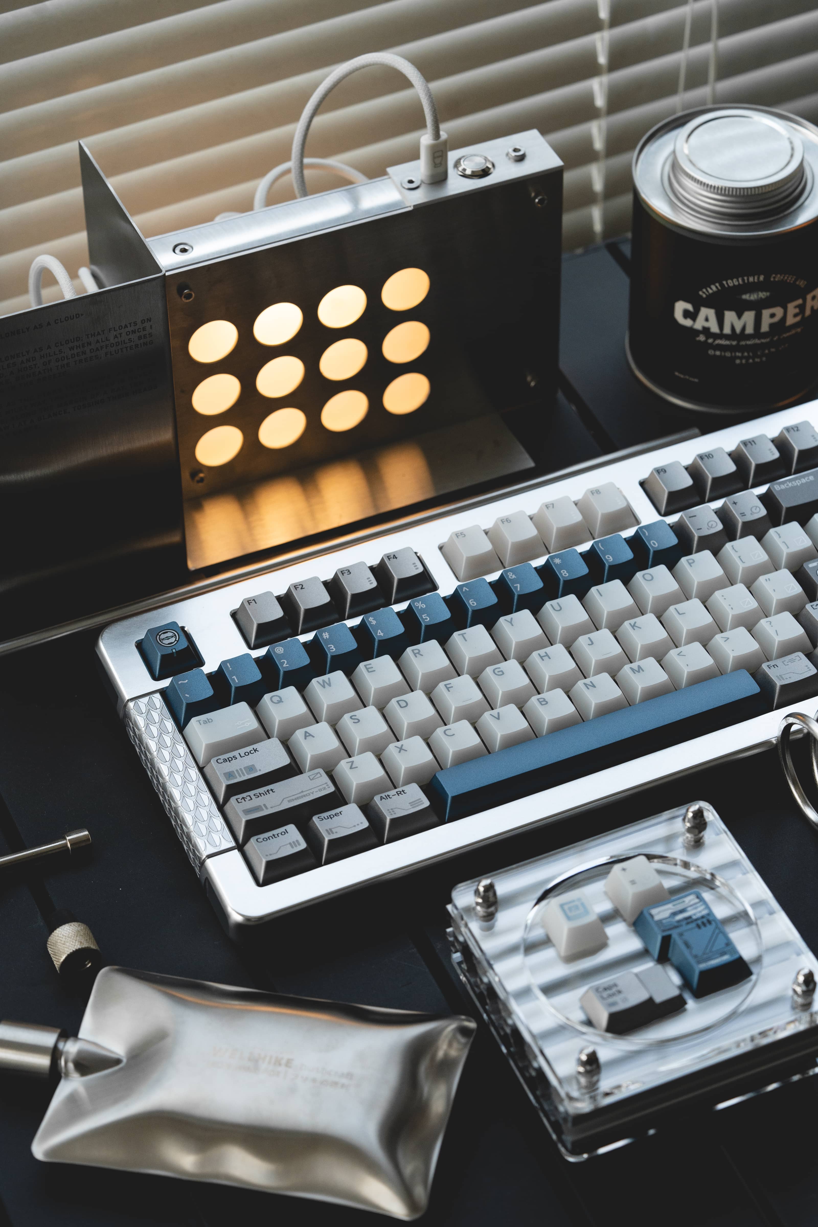 FRONTIER Overload CHERRY PROFILE PBT and PC Keycap Set