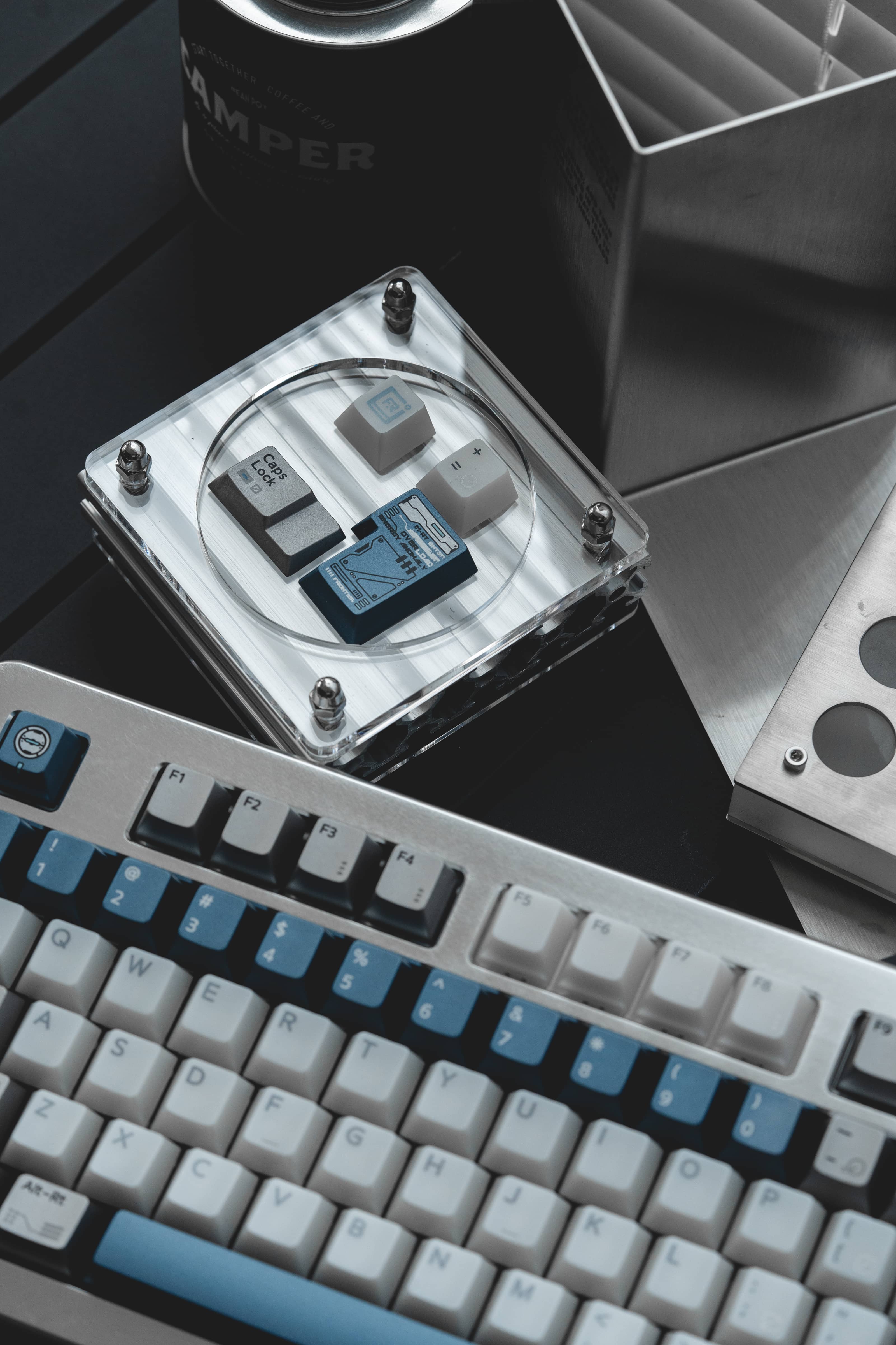 FRONTIER Overload CHERRY PROFILE PBT and PC Keycap Set