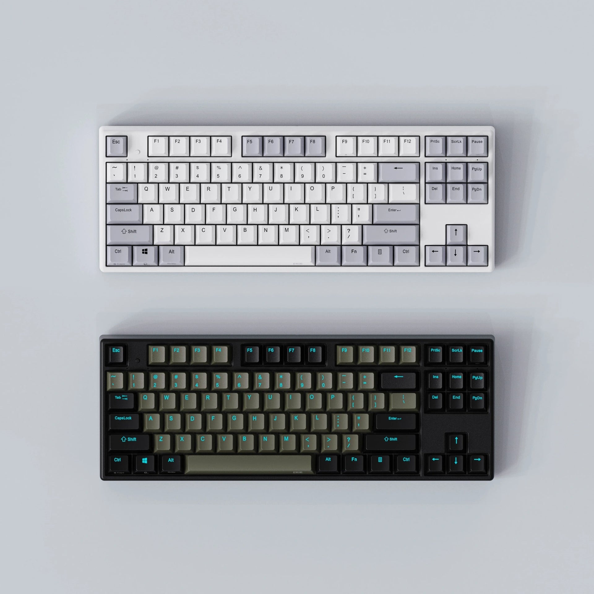 NIZ Keyboard X87 White/Black Capacitive Keyboard NIZ Keyboard X87 White/Black Capacitive Keyboard