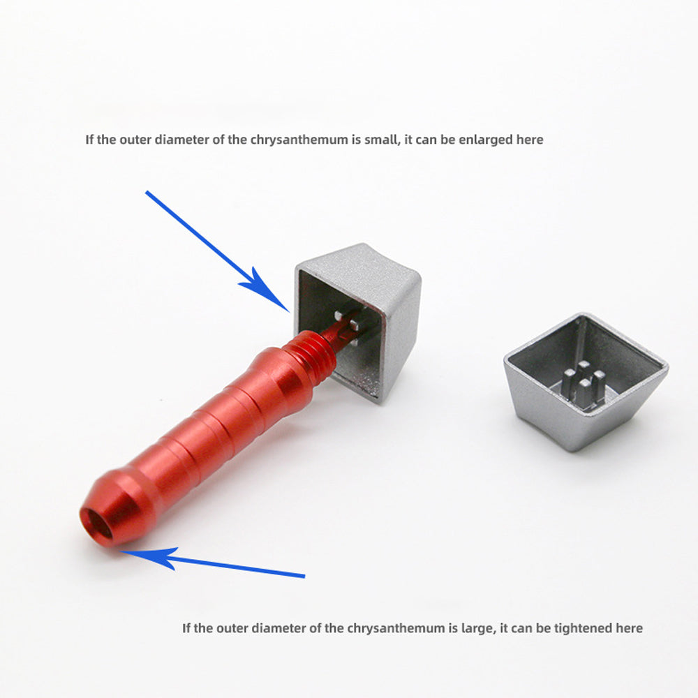 Keycap Puller, Three-stage Structure, Aluminum Alloy